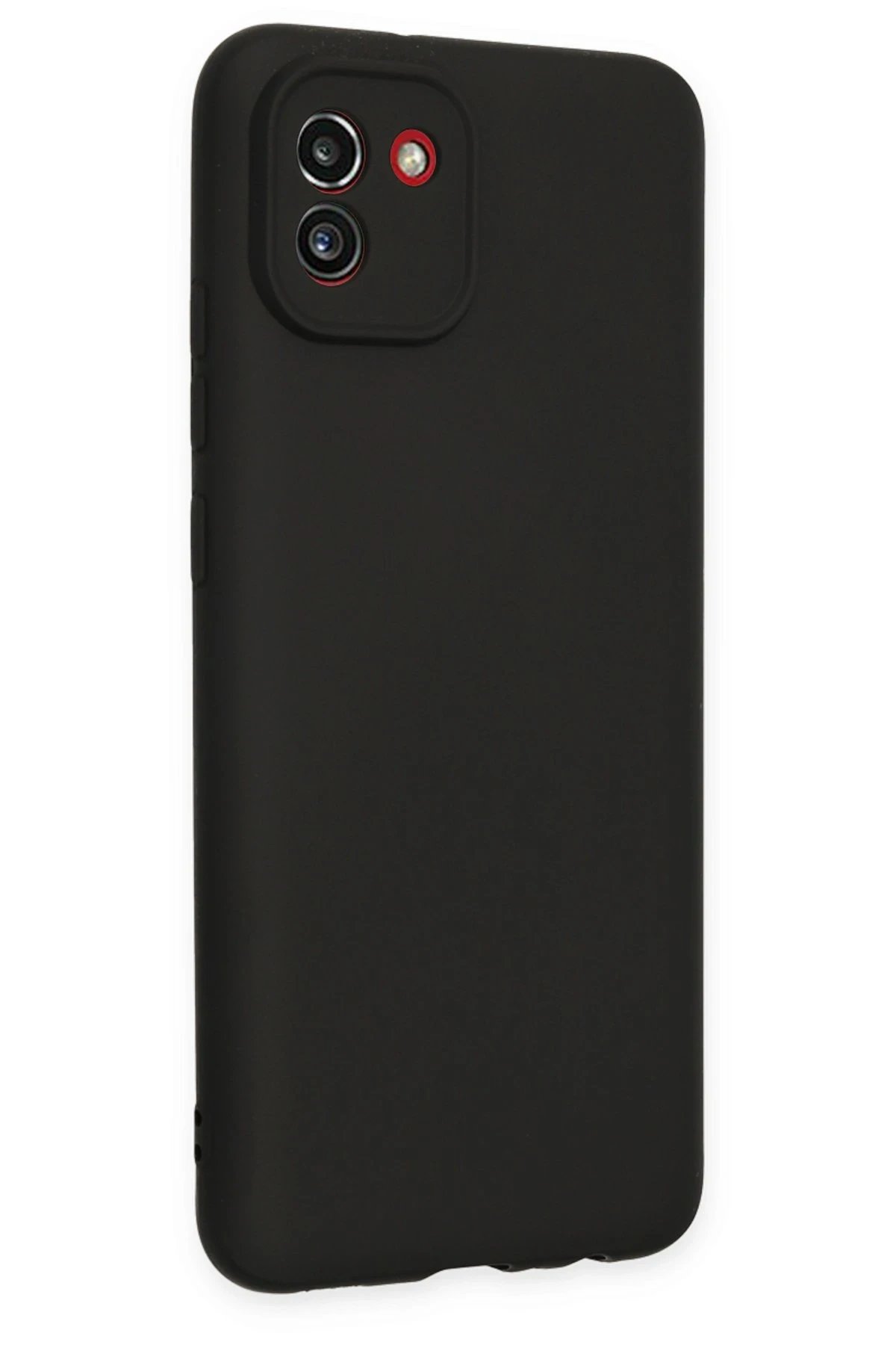 Newface Samsung Galaxy A03 Kılıf First Silikon - Siyah