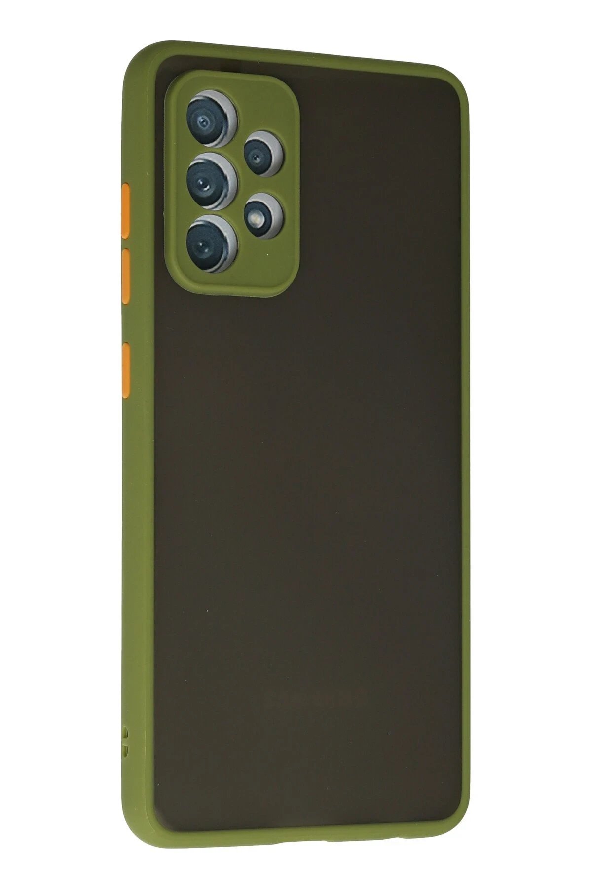 Newface Samsung Galaxy A52 Kılıf Montreal Silikon Kapak - Yeşil