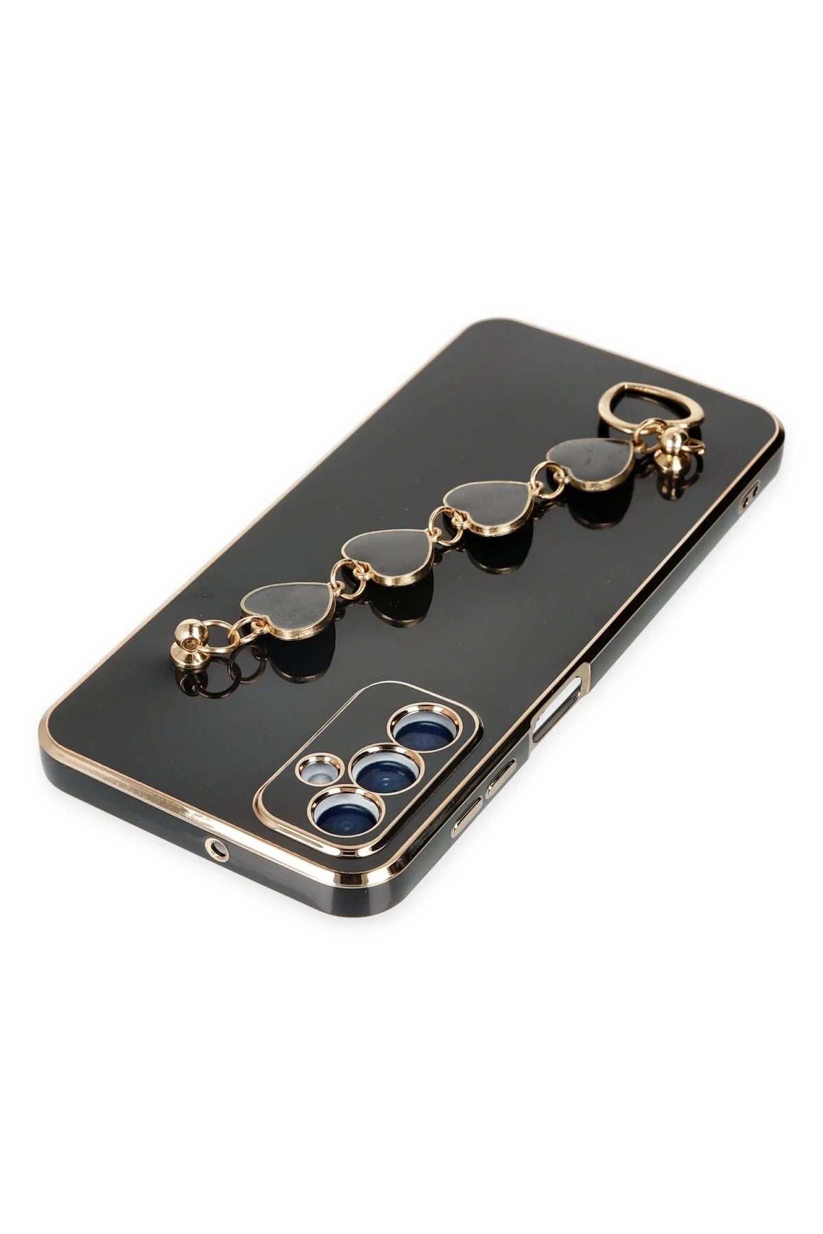 Newface Samsung Galaxy M23 Kılıf Esila Silikon - Siyah