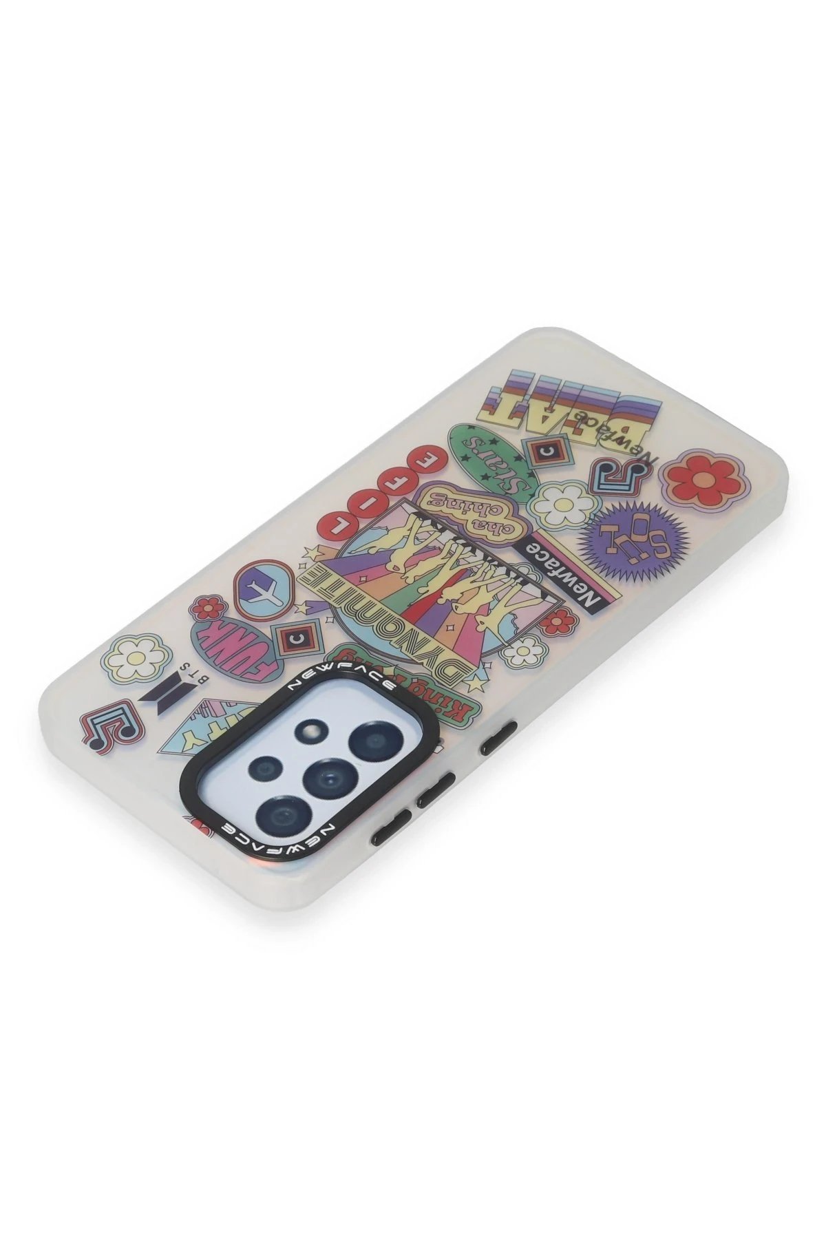 Newface Samsung Galaxy A33 5G Kılıf Estoril Desenli Kapak - Estoril - 14