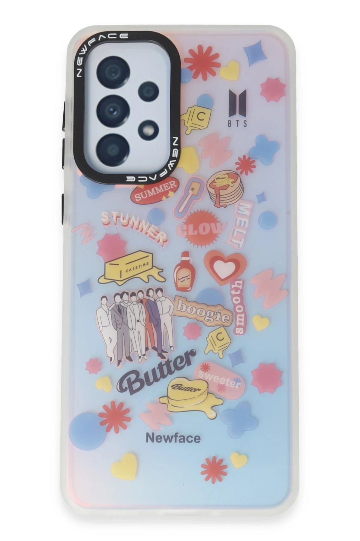 Newface Samsung Galaxy A33 5G Kılıf Estoril Desenli Kapak - Estoril - 16