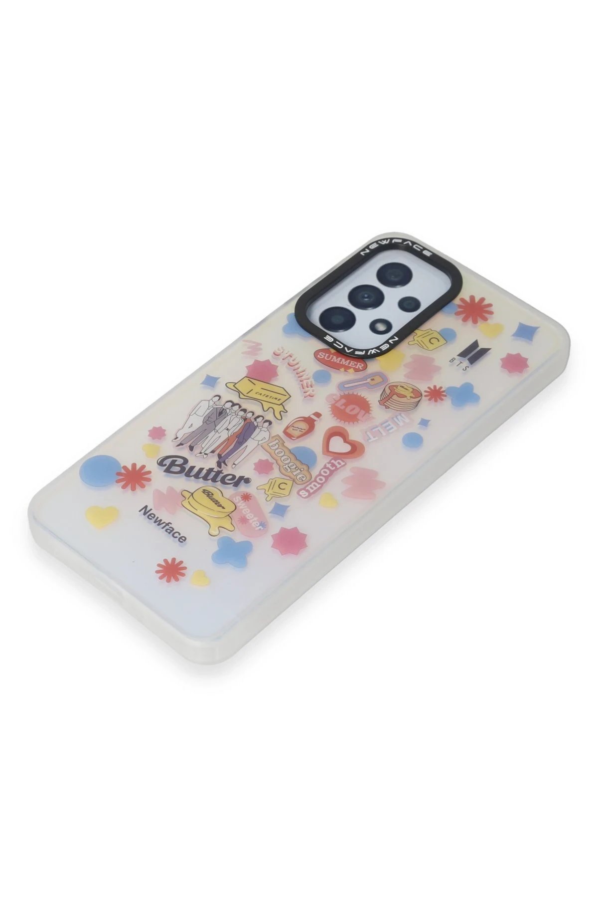 Newface Samsung Galaxy A33 5G Kılıf Estoril Desenli Kapak - Estoril - 16