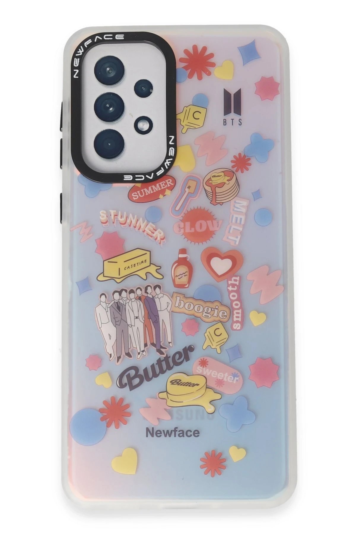 Newface Samsung Galaxy A53 5G Kılıf Estoril Desenli Kapak - Estoril - 16