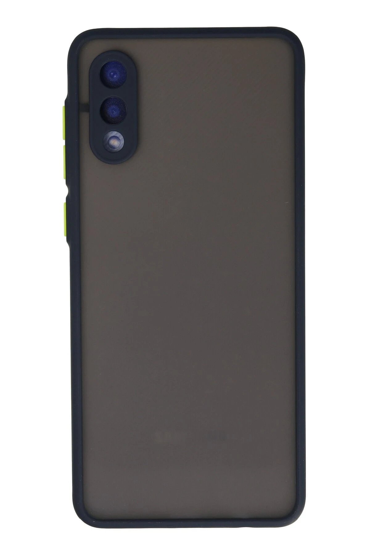 Newface Samsung Galaxy A02 Kılıf Montreal Silikon Kapak - Lacivert