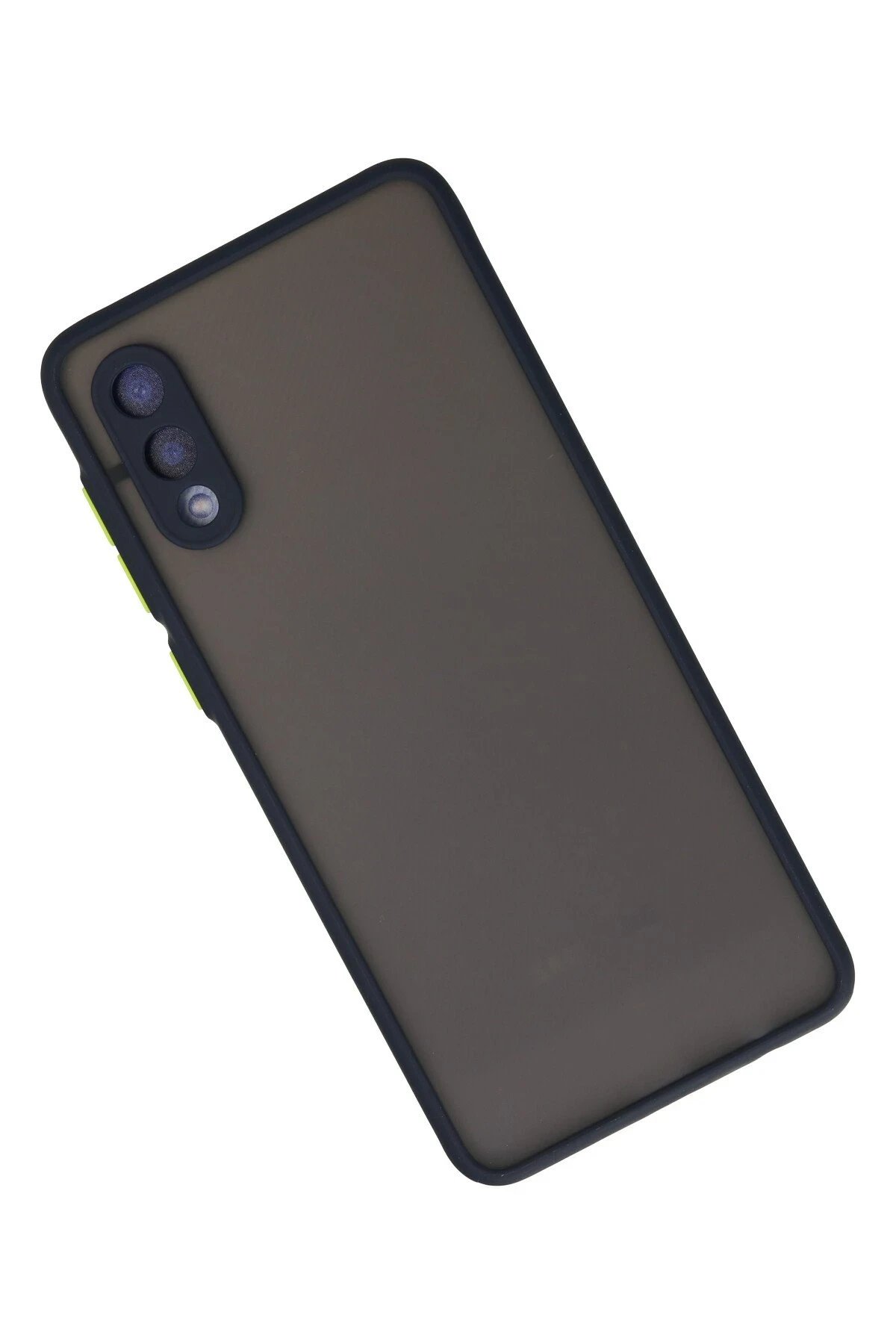 Newface Samsung Galaxy A02 Kılıf Montreal Silikon Kapak - Lacivert