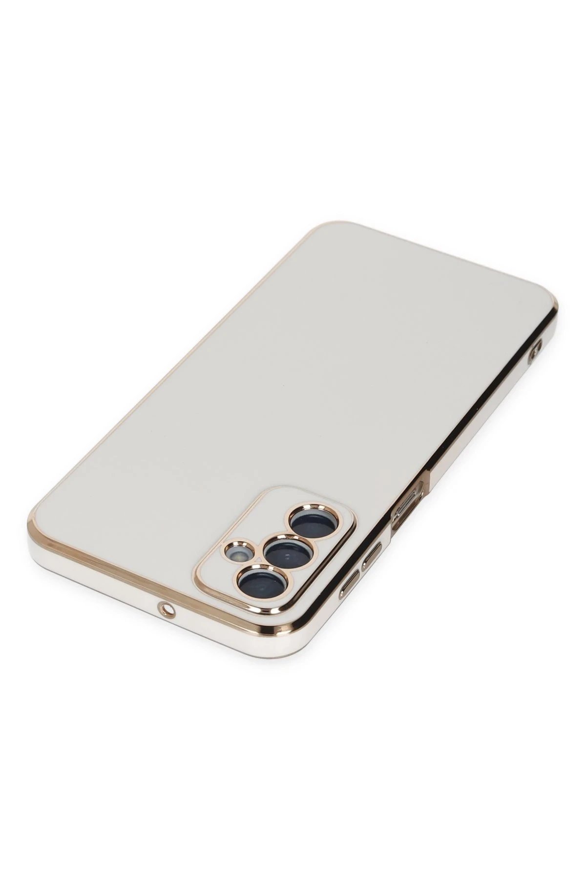 Newface Samsung Galaxy M23 Kılıf Volet Silikon - Beyaz