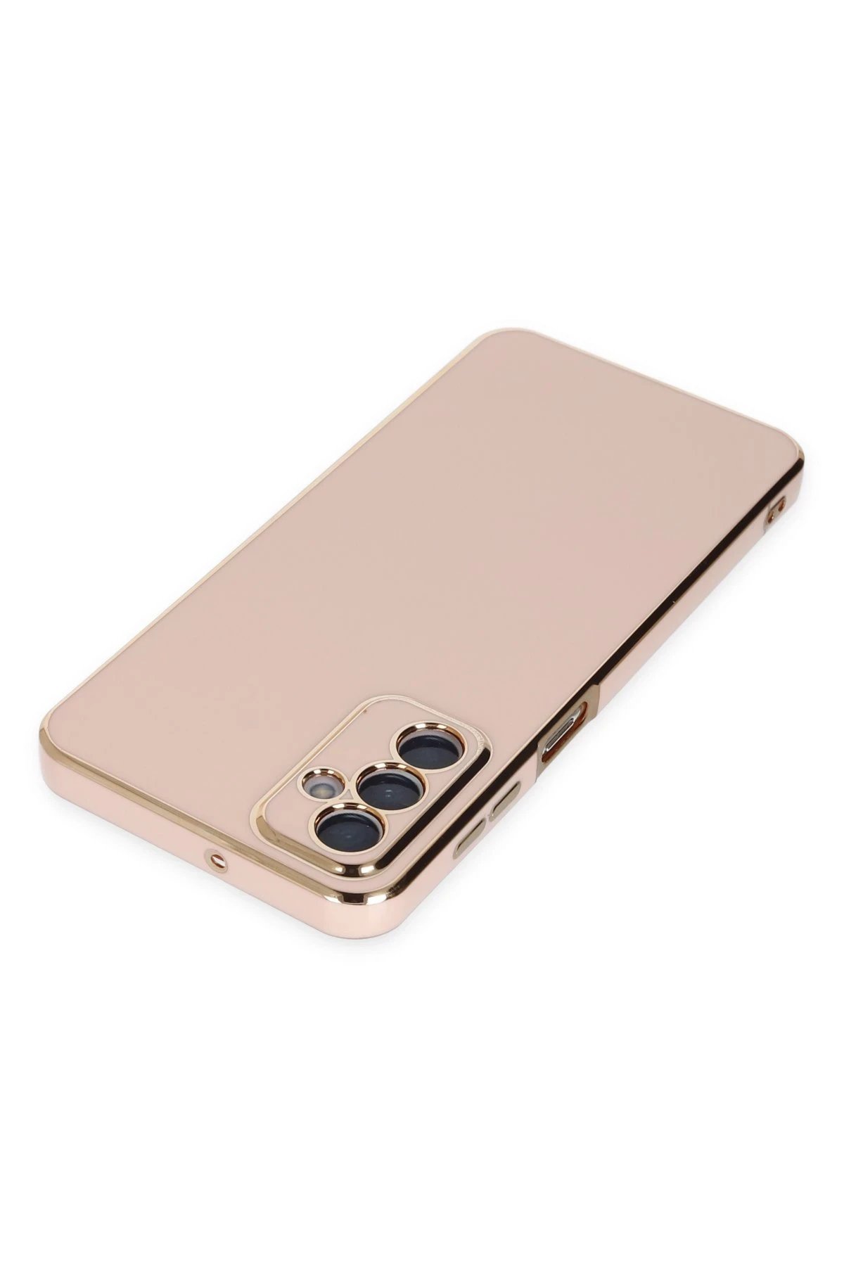 Newface Samsung Galaxy M23 Kılıf Volet Silikon - Pembe