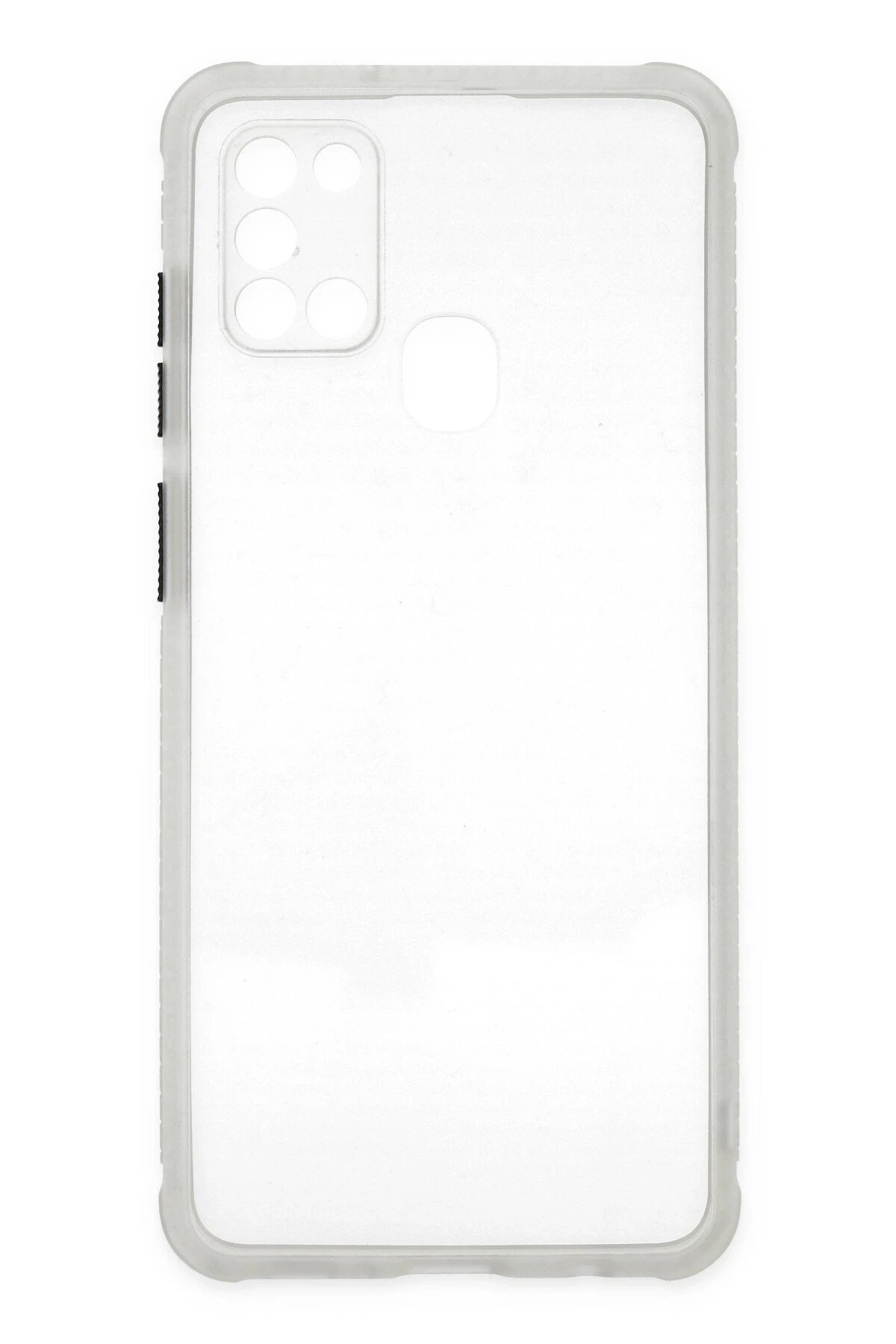 Newface Samsung Galaxy M31 Kılıf Miami Şeffaf Silikon - Şeffaf