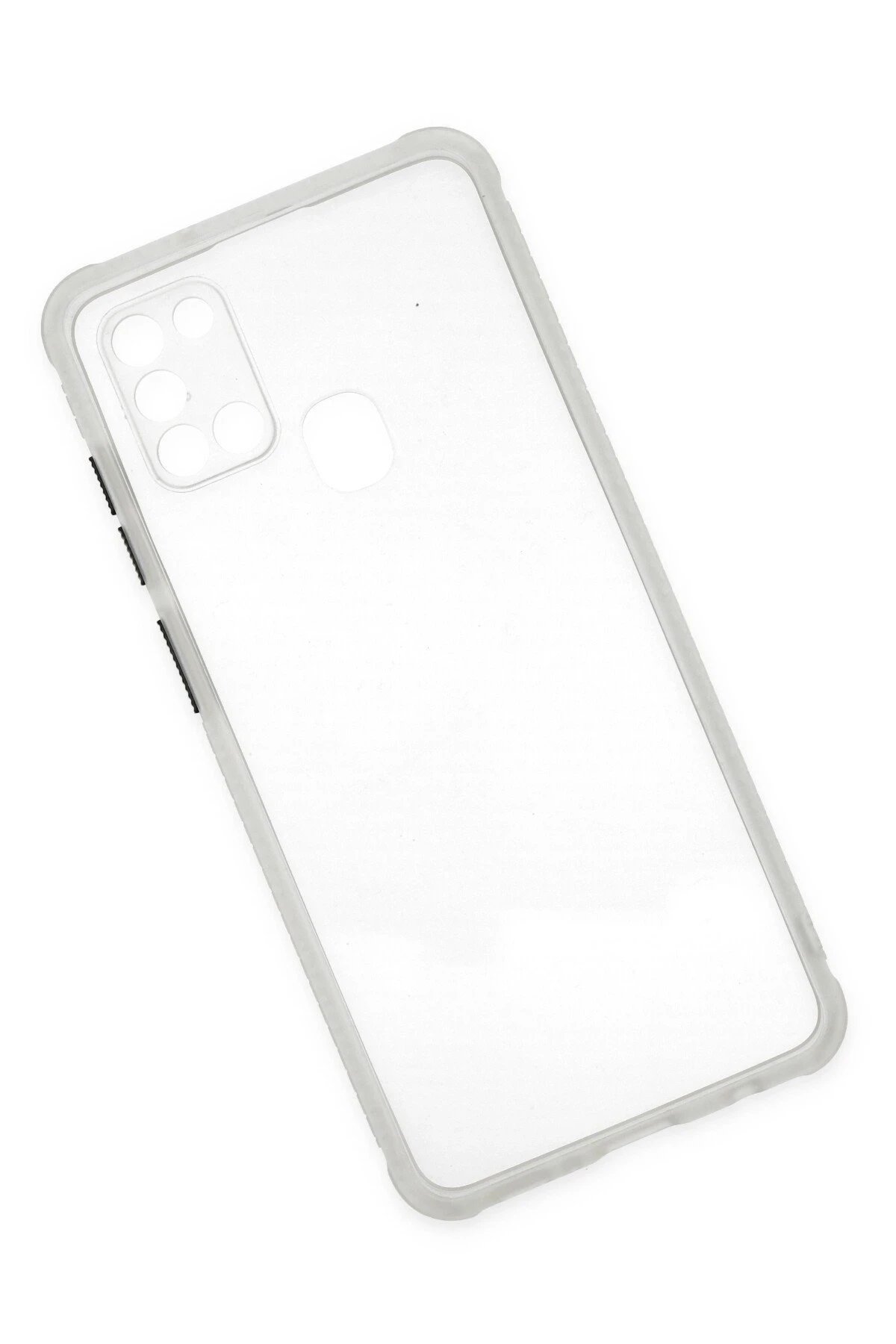 Newface Samsung Galaxy M31 Kılıf Miami Şeffaf Silikon - Şeffaf