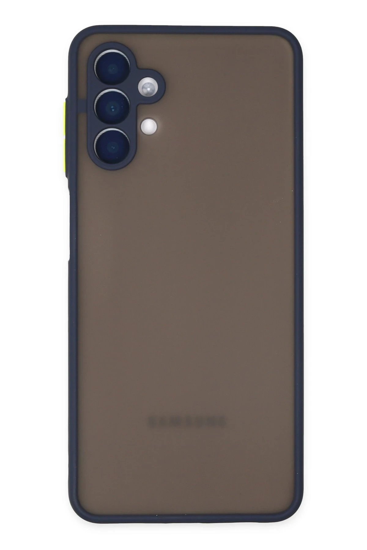 Newface Samsung Galaxy A04S Kılıf Montreal Silikon Kapak - Lacivert