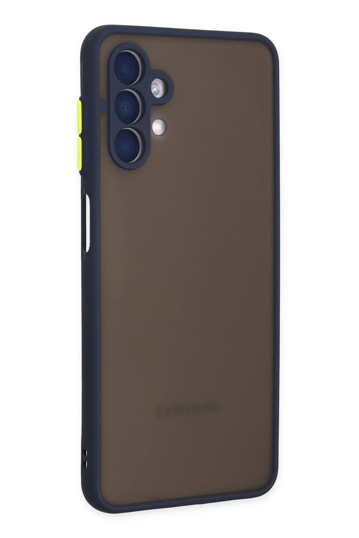 Newface Samsung Galaxy A04S Kılıf Montreal Silikon Kapak - Lacivert