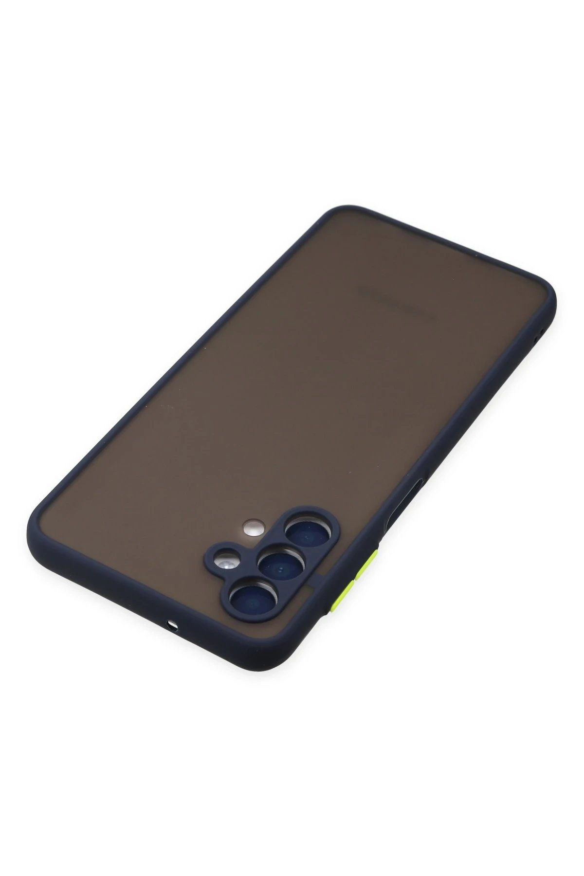 Newface Samsung Galaxy A04S Kılıf Montreal Silikon Kapak - Lacivert