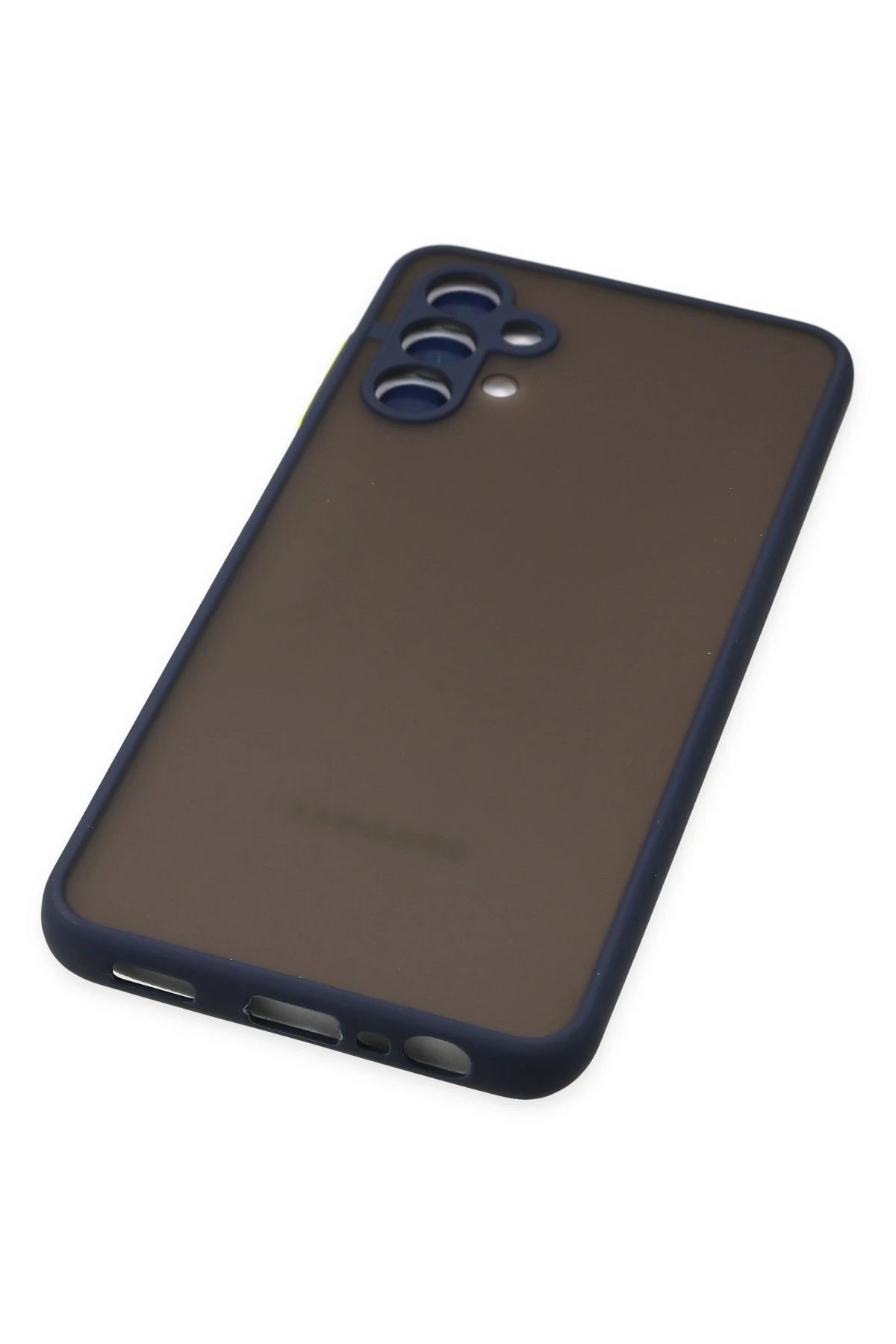 Newface Samsung Galaxy A04S Kılıf Montreal Silikon Kapak - Lacivert