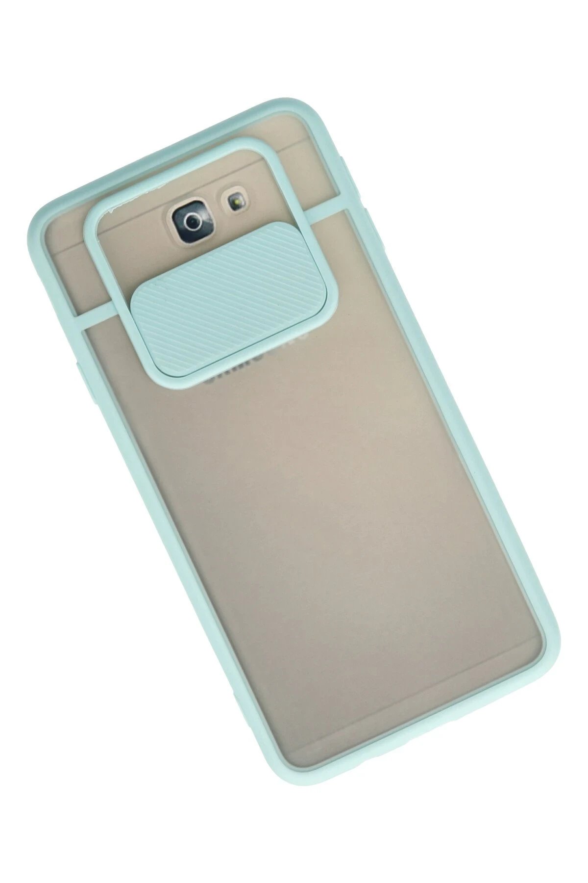 Newface Samsung Galaxy J7 Prime Kılıf Palm Buzlu Kamera Sürgülü Silikon uaz