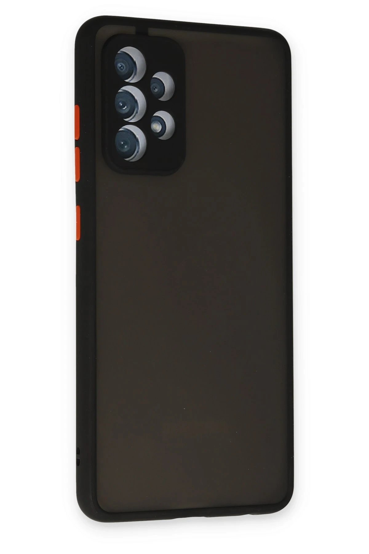 Newface Samsung Galaxy A32 Kılıf Montreal Silikon Kapak - Siyah