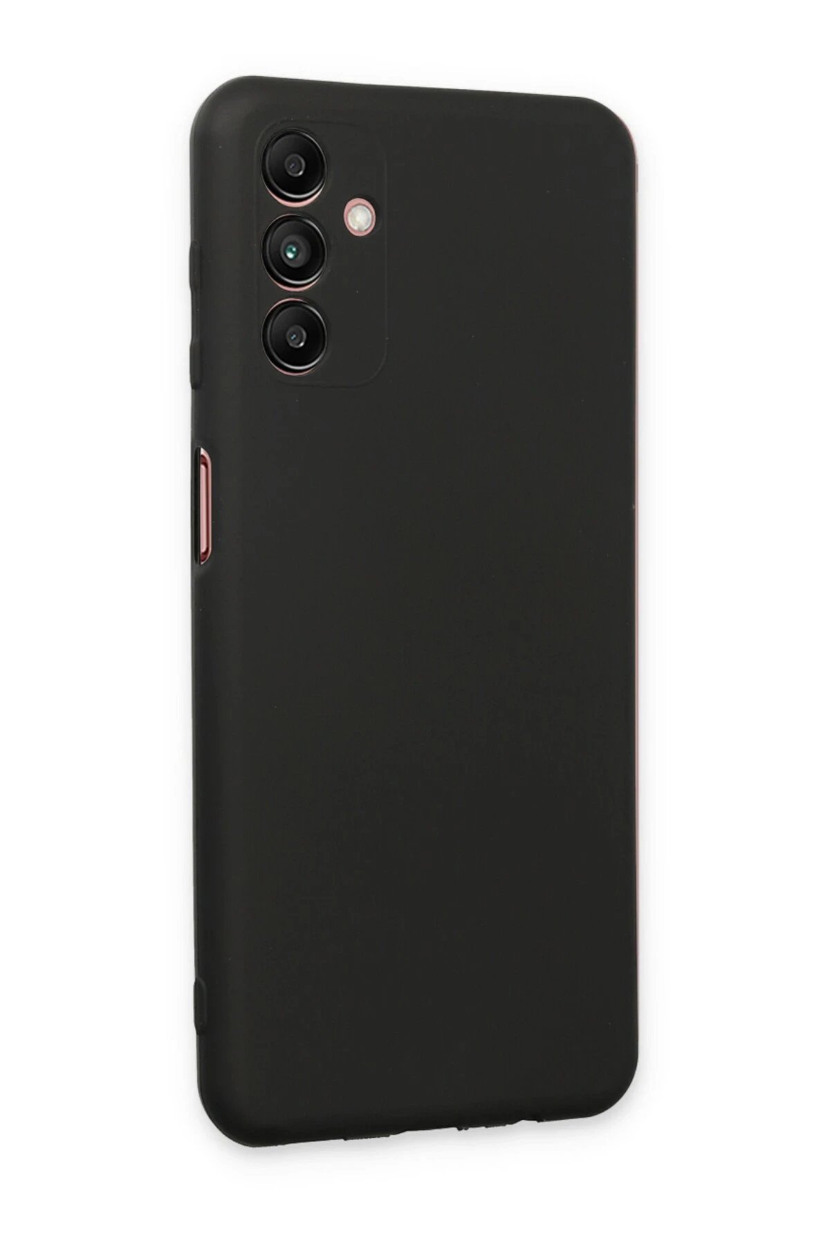 Newface Samsung Galaxy A04S Kılıf First Silikon - Siyah