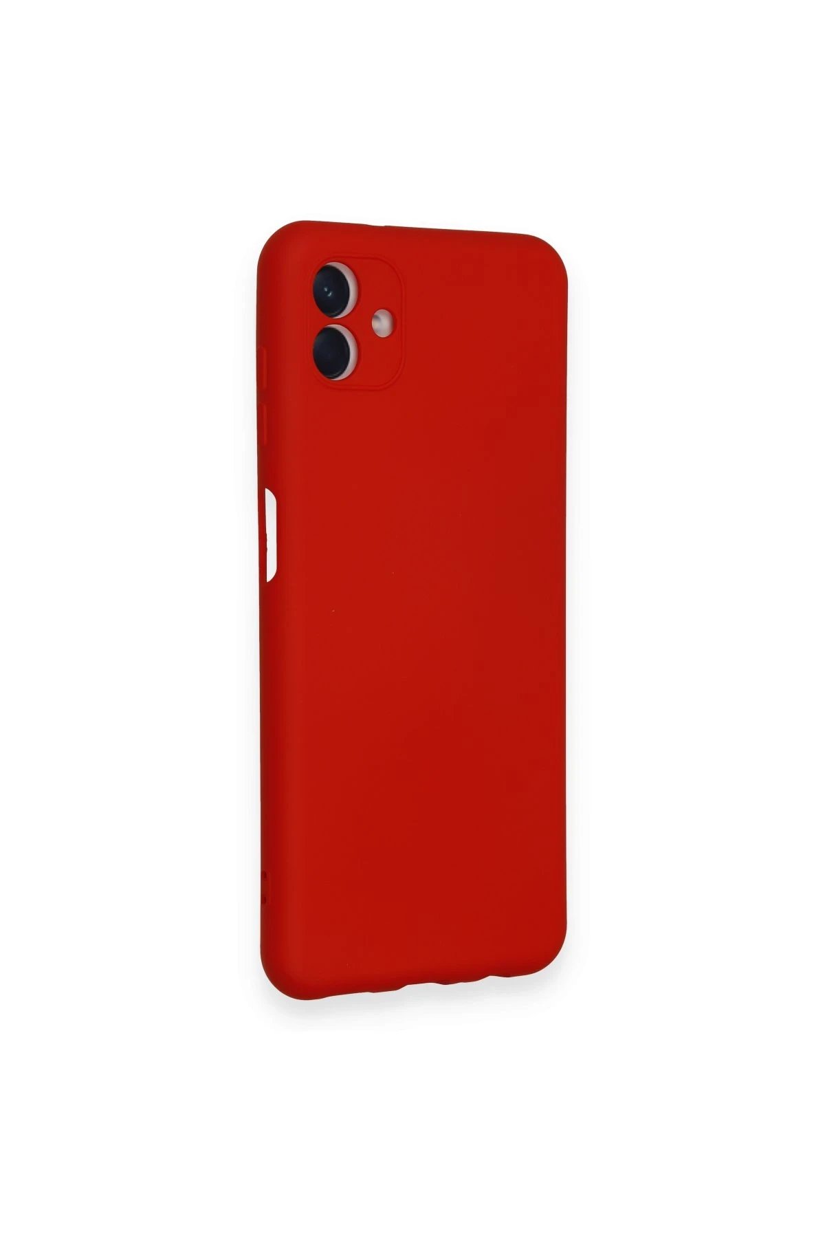 Newface Samsung Galaxy A04 Kılıf Nano içi Kadife Silikon - Kırmızı