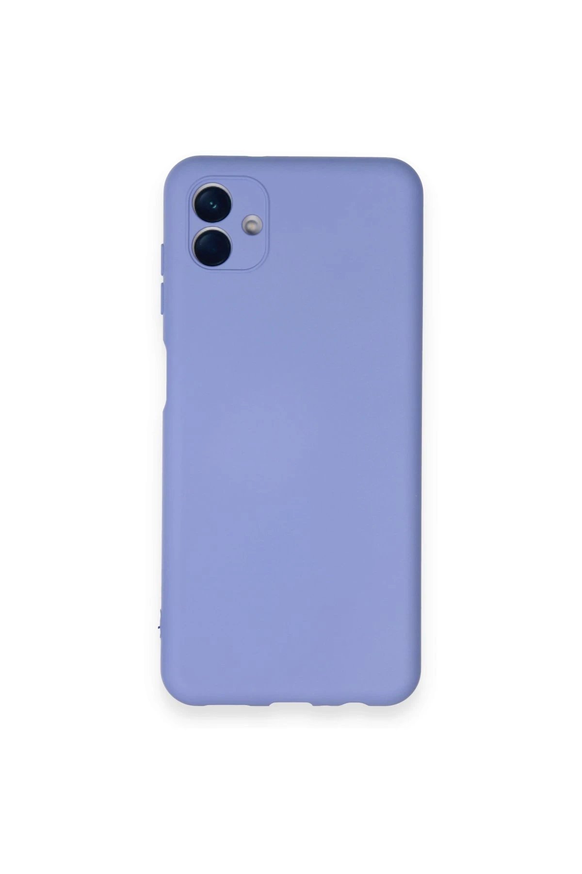 Newface Samsung Galaxy A04 Kılıf Nano içi Kadife Silikon - Lila