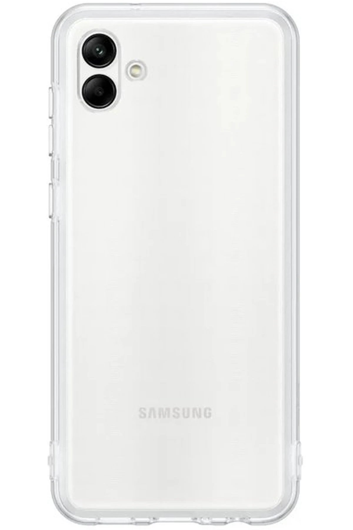 Newface Samsung Galaxy A04 Kılıf Lüx Şeffaf Silikon