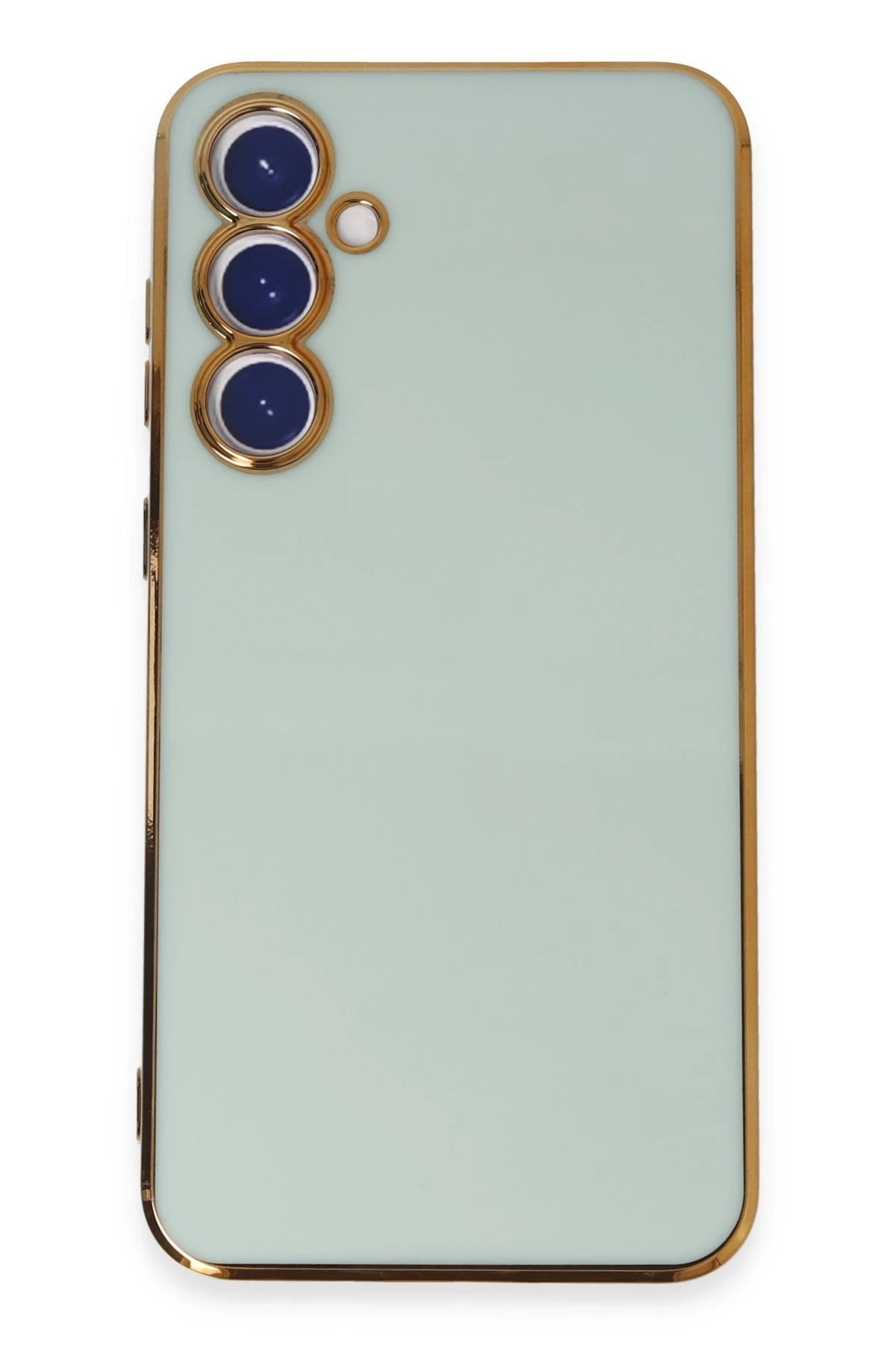 Newface Samsung Galaxy S23 FE Kılıf Volet Silikon - Açık Yeşil