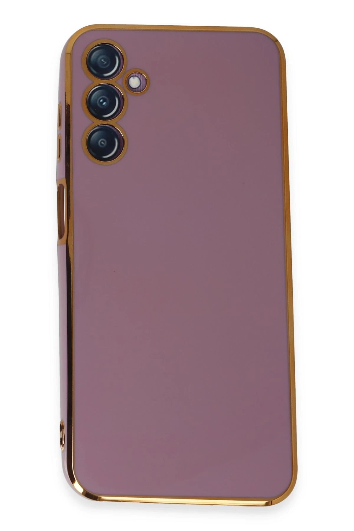 Newface Samsung Galaxy M14 5G Kılıf Volet Silikon - Mor