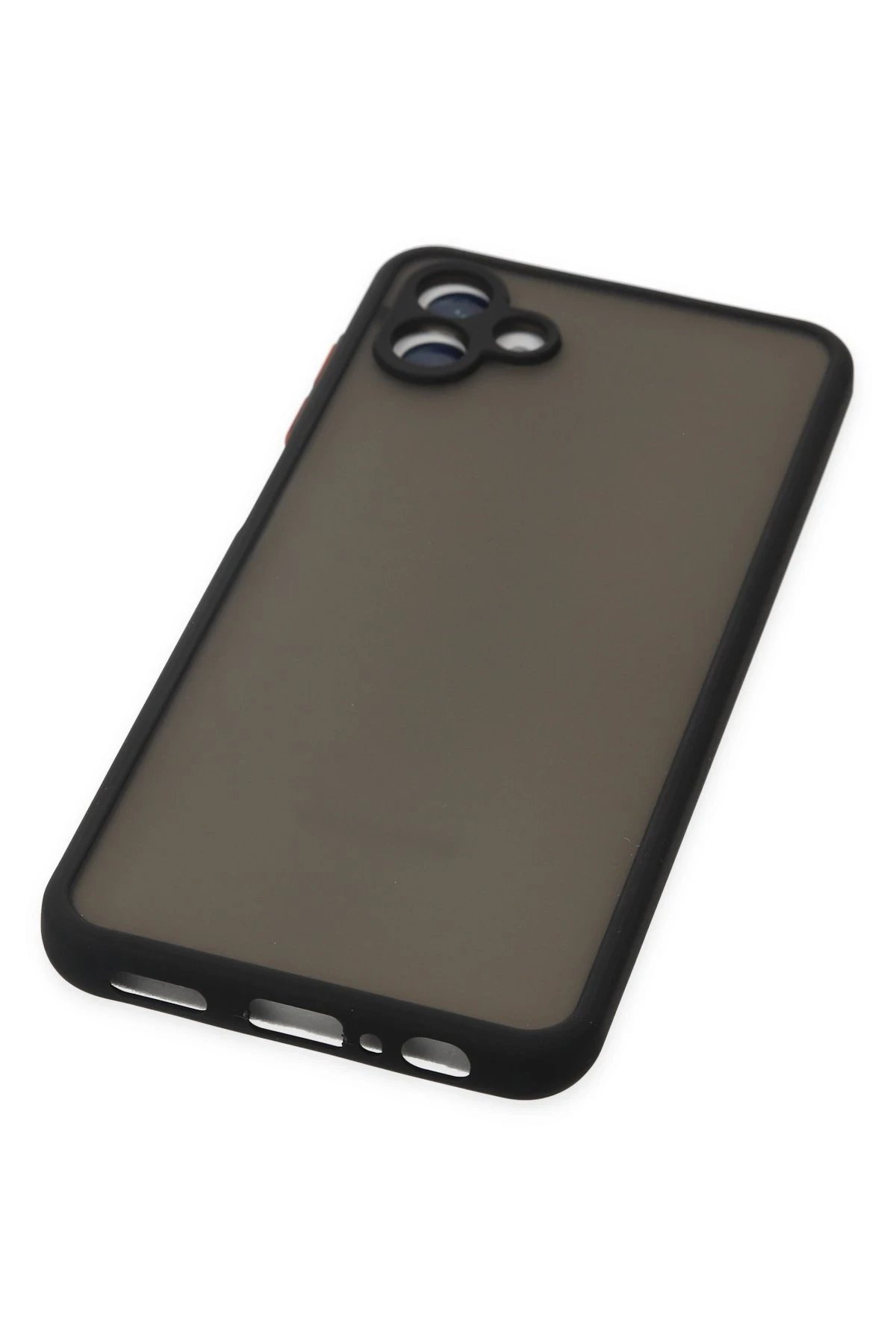 Newface Samsung Galaxy A04 Kılıf Montreal Silikon Kapak - Siyah