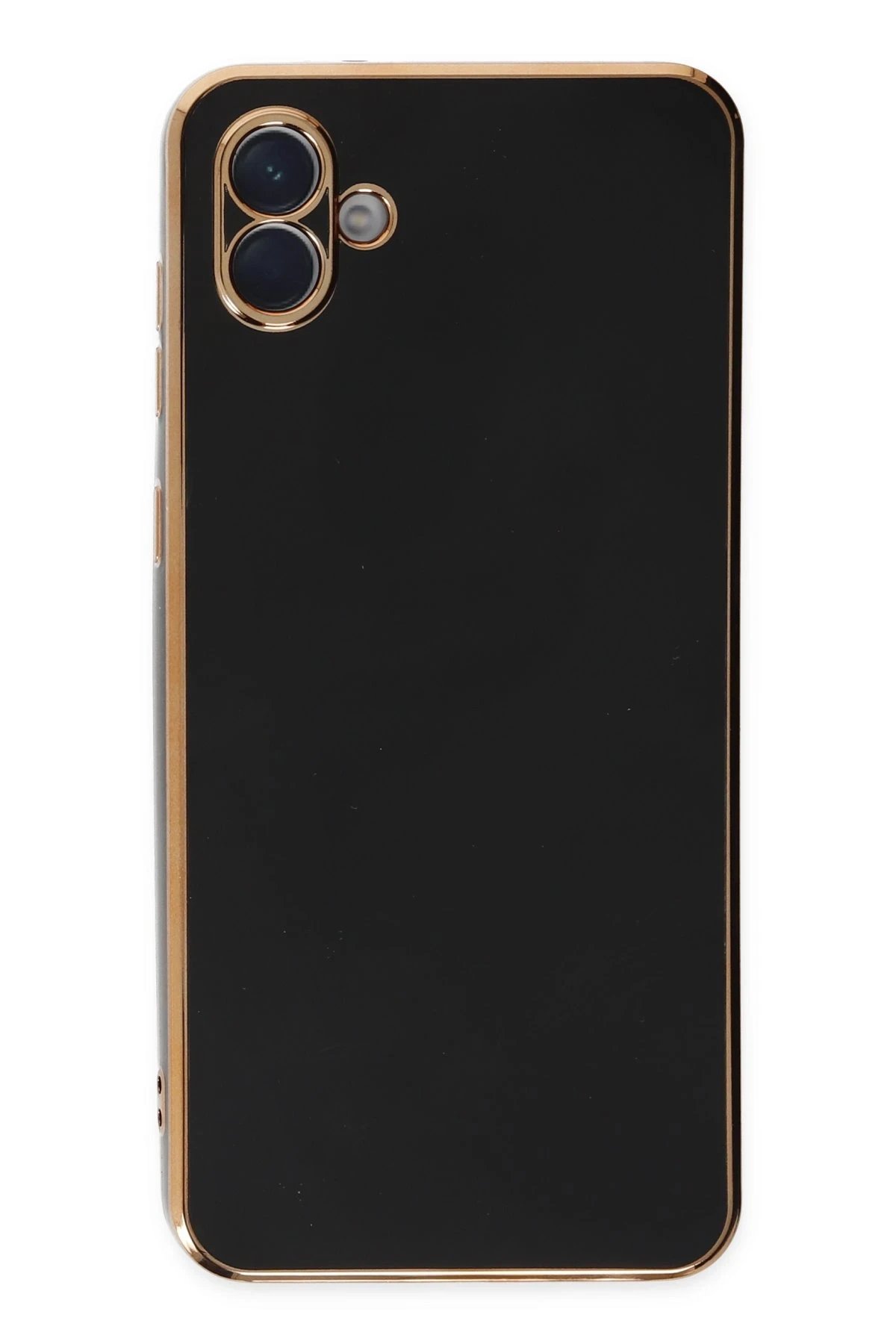 Newface Samsung Galaxy A04 Kılıf Volet Silikon - Siyah