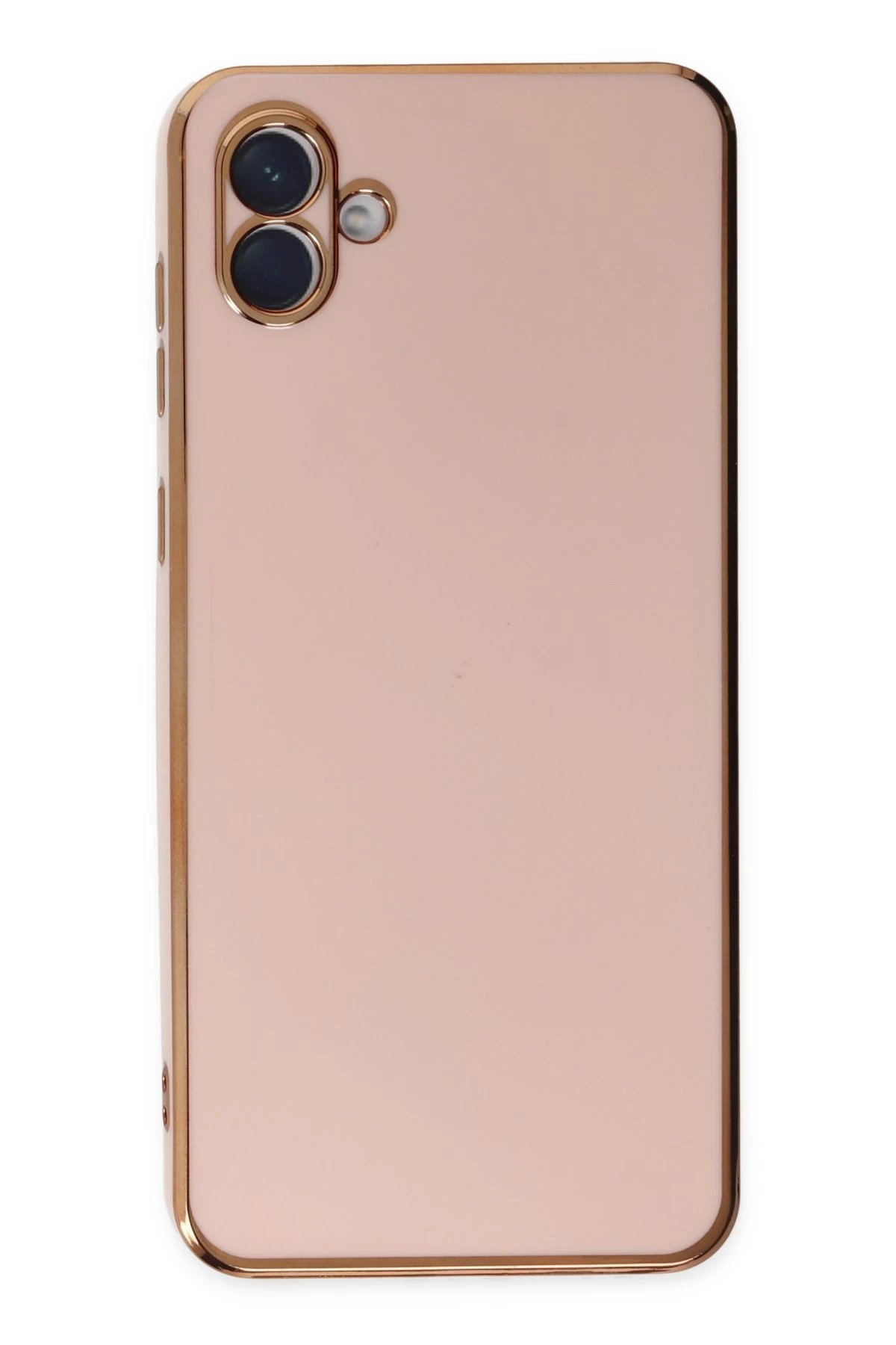 Newface Samsung Galaxy A04 Kılıf Volet Silikon - Pembe