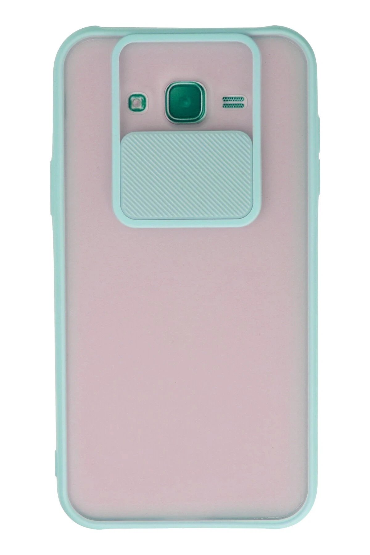 Newface Samsung Galaxy J7 Kılıf Palm Buzlu Kamera Sürgülü Silikon uaz