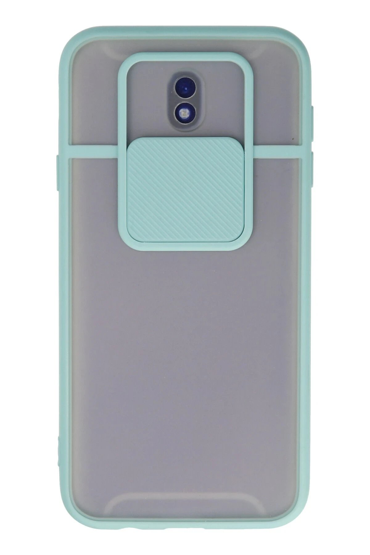 Newface Samsung Galaxy J7 Pro / J730 Kılıf Palm Buzlu Kamera Sürgülü Silikon uaz