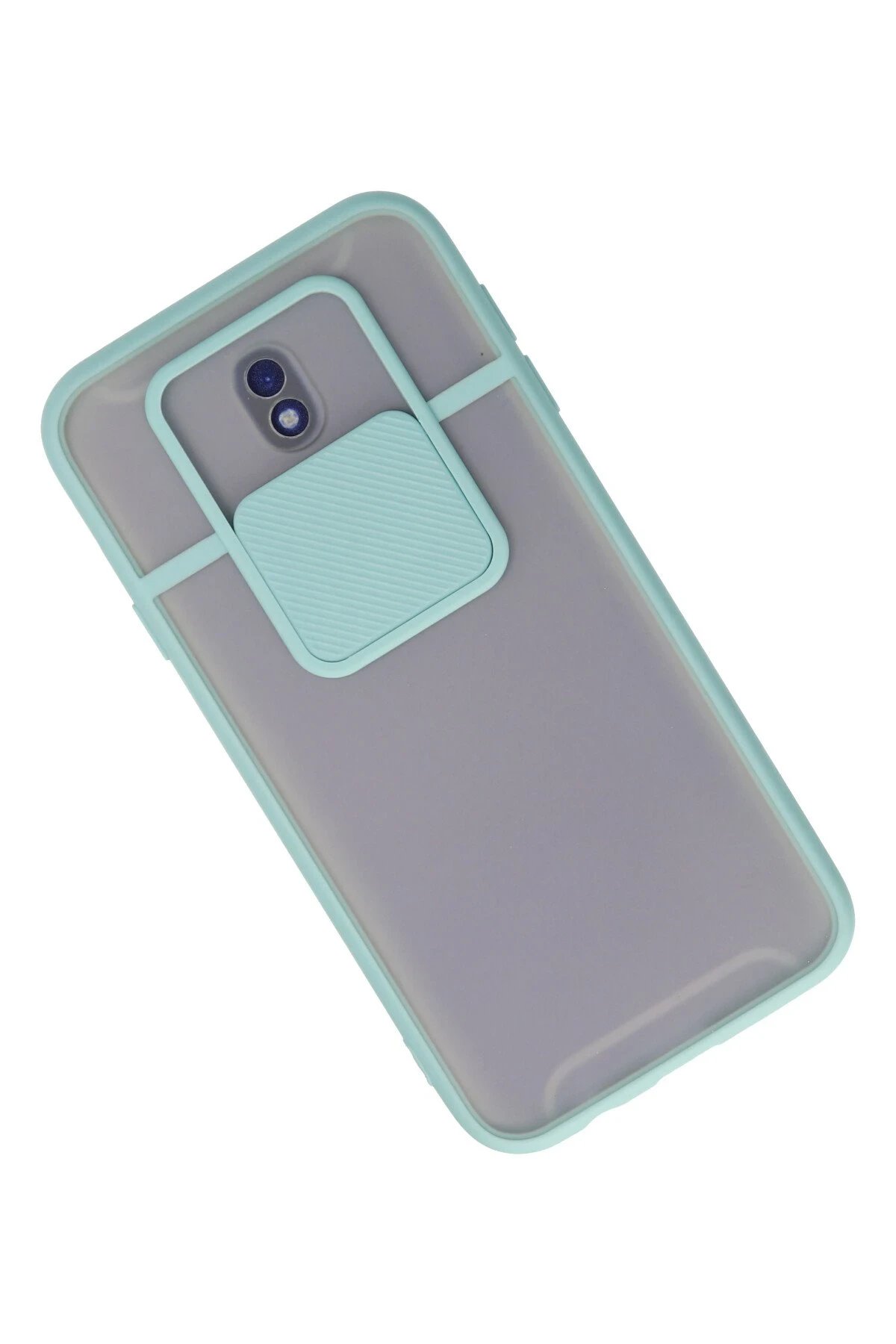 Newface Samsung Galaxy J7 Pro / J730 Kılıf Palm Buzlu Kamera Sürgülü Silikon uaz