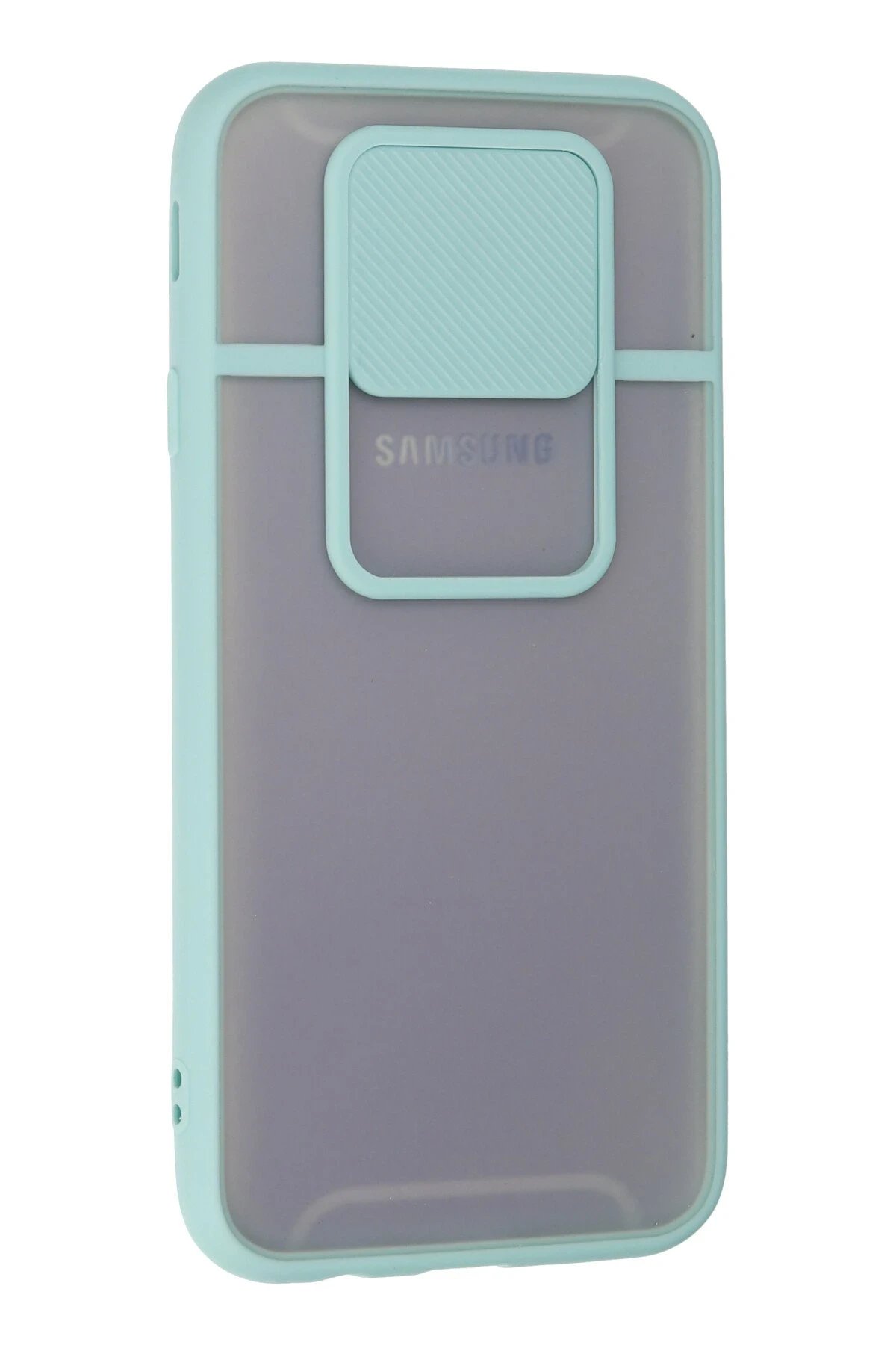 Newface Samsung Galaxy J7 Pro / J730 Kılıf Palm Buzlu Kamera Sürgülü Silikon uaz