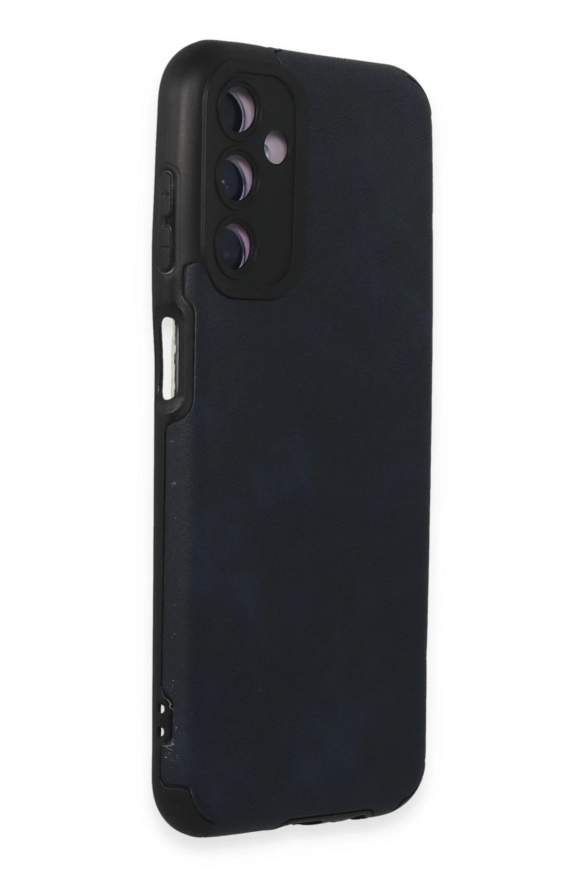 Newface Samsung Galaxy M14 5G Kılıf Loop Deri Silikon - Lacivert