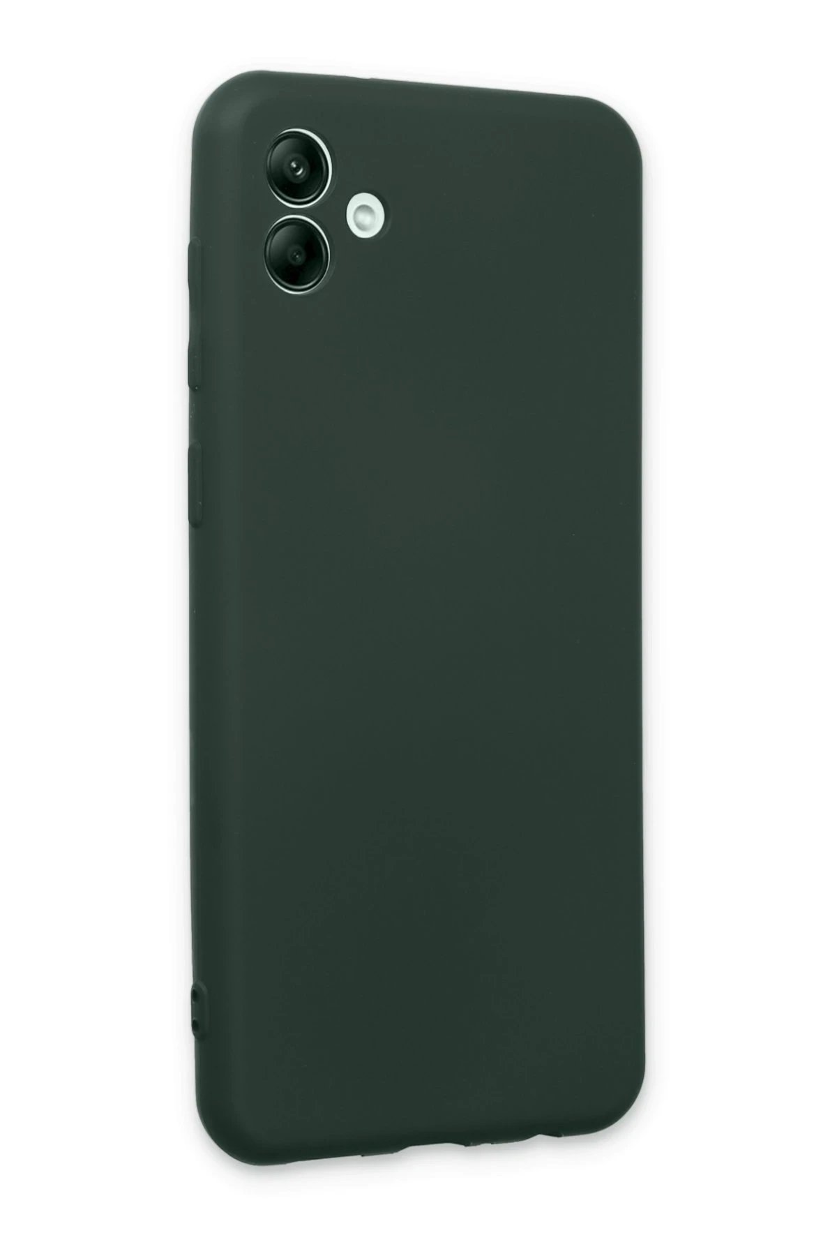 Newface Samsung Galaxy A04 Kılıf First Silikon - Koyu Yeşil