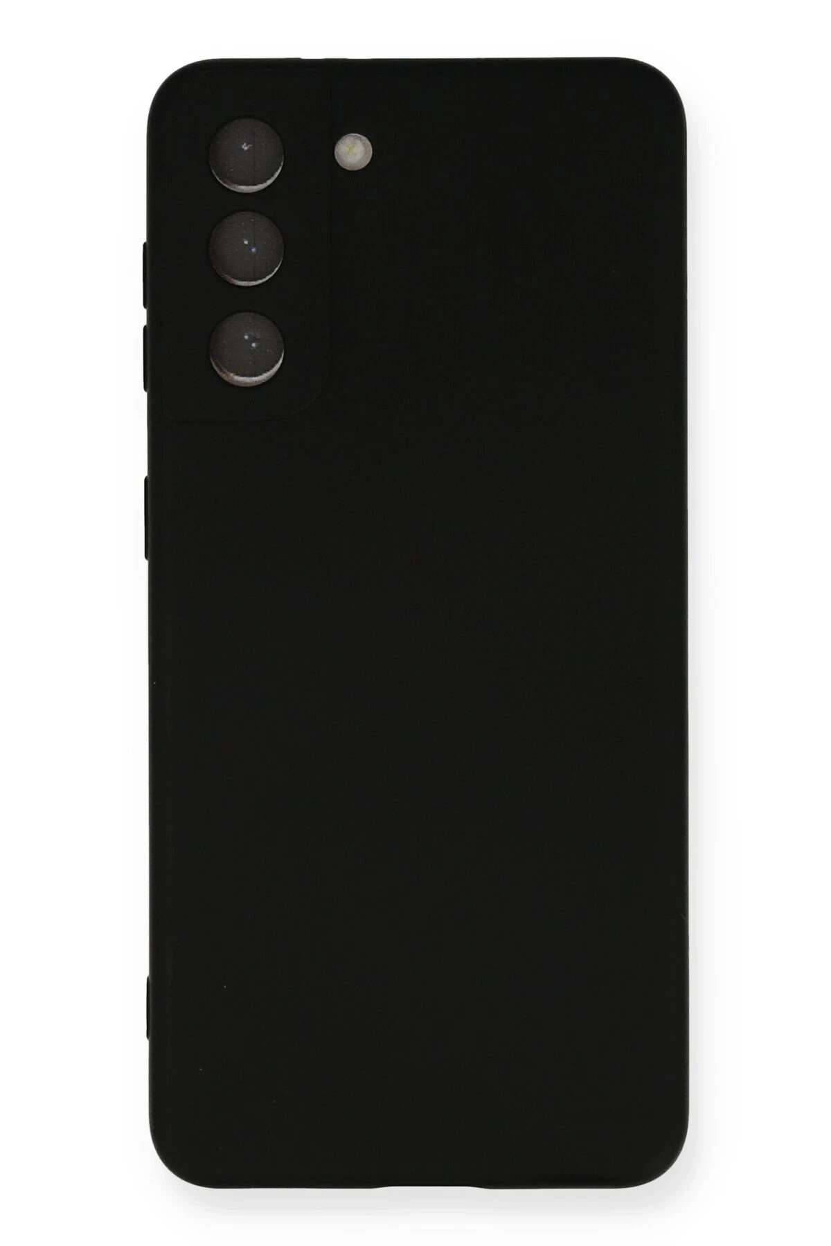 Newface Samsung Galaxy S21 FE Kılıf Nano içi Kadife Silikon - Siyah