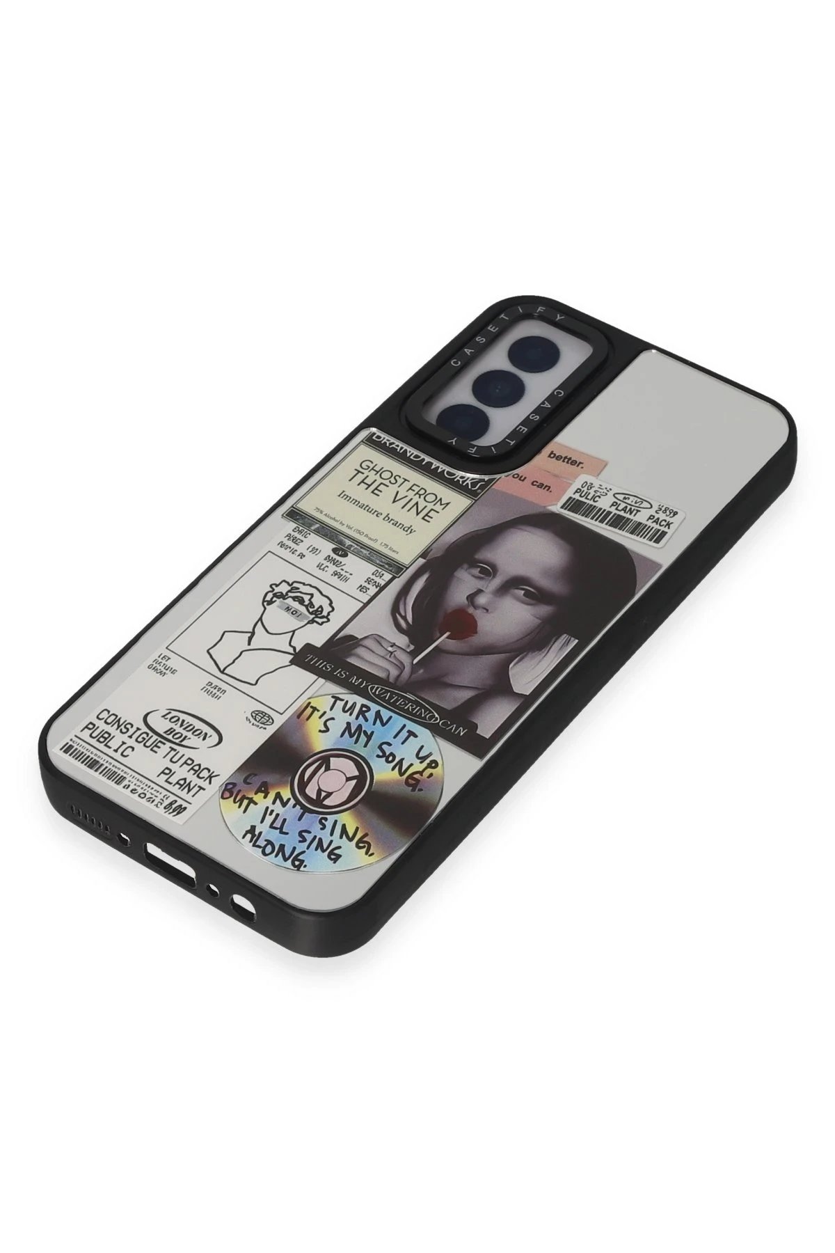 Newface Samsung Galaxy M14 5G Kılıf Mirror Desenli Kapak - Mirror - 2