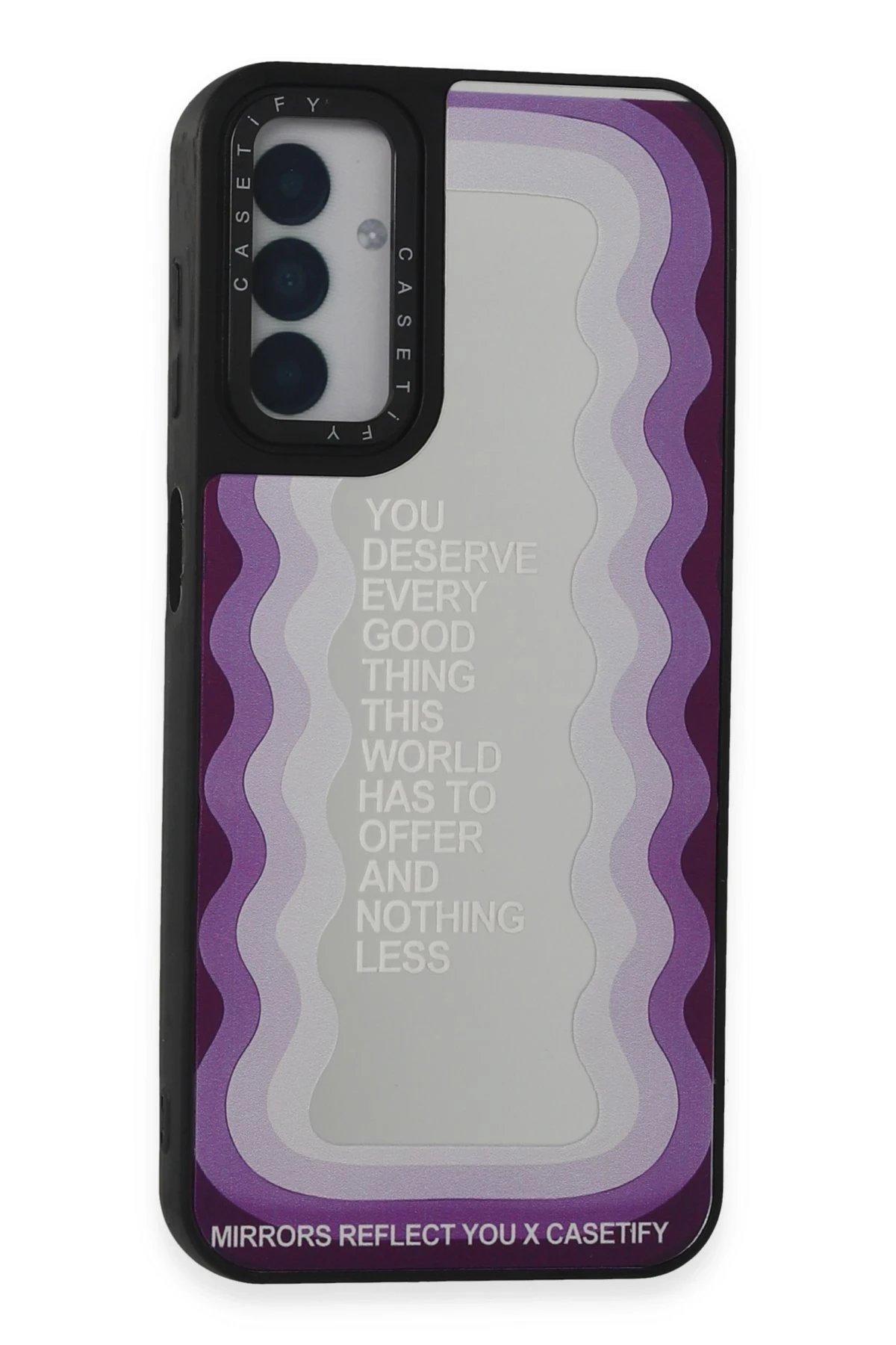 Newface Samsung Galaxy M14 5G Kılıf Mirror Desenli Kapak - Mirror - 5