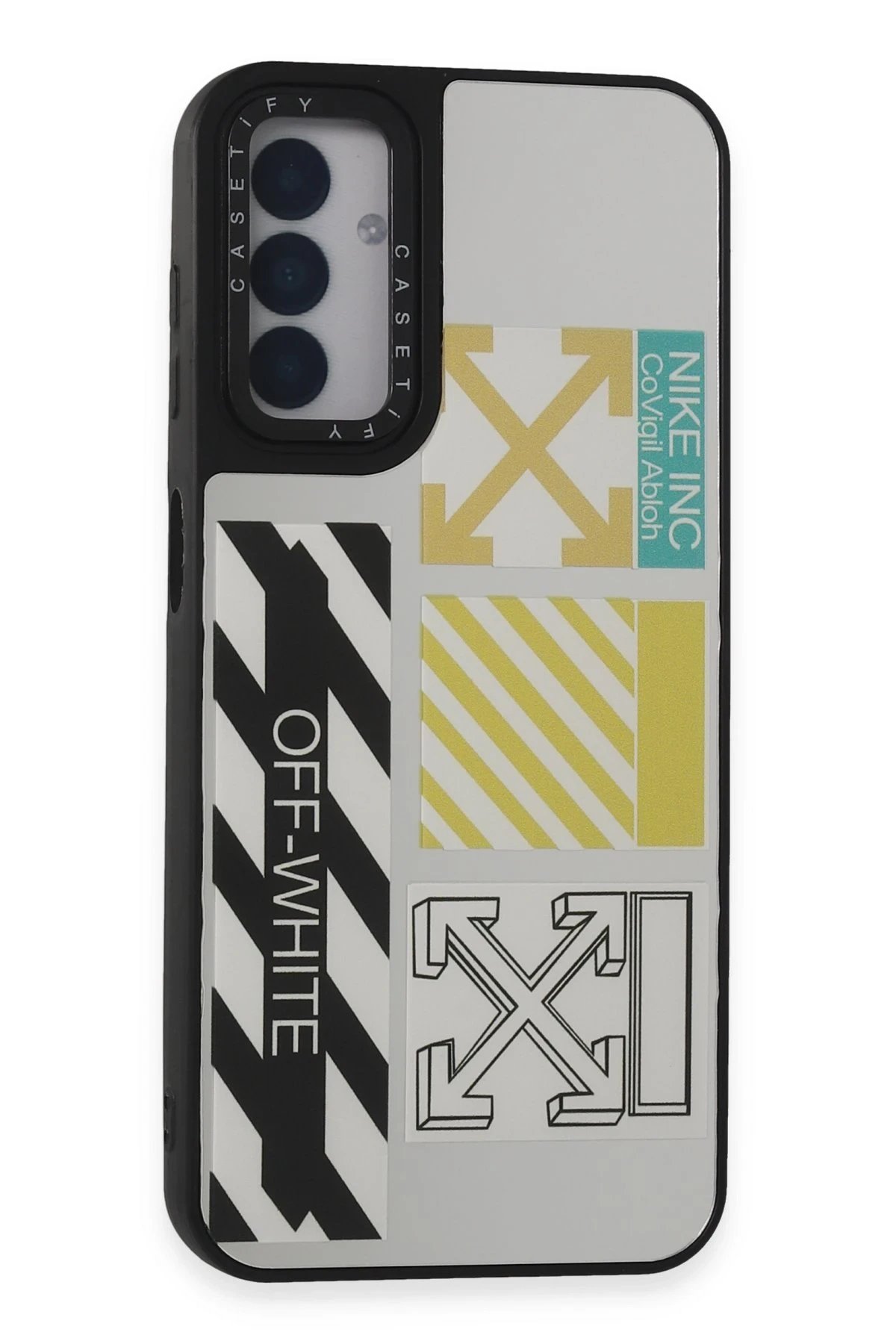 Newface Samsung Galaxy M14 5G Kılıf Mirror Desenli Kapak - Mirror - 6