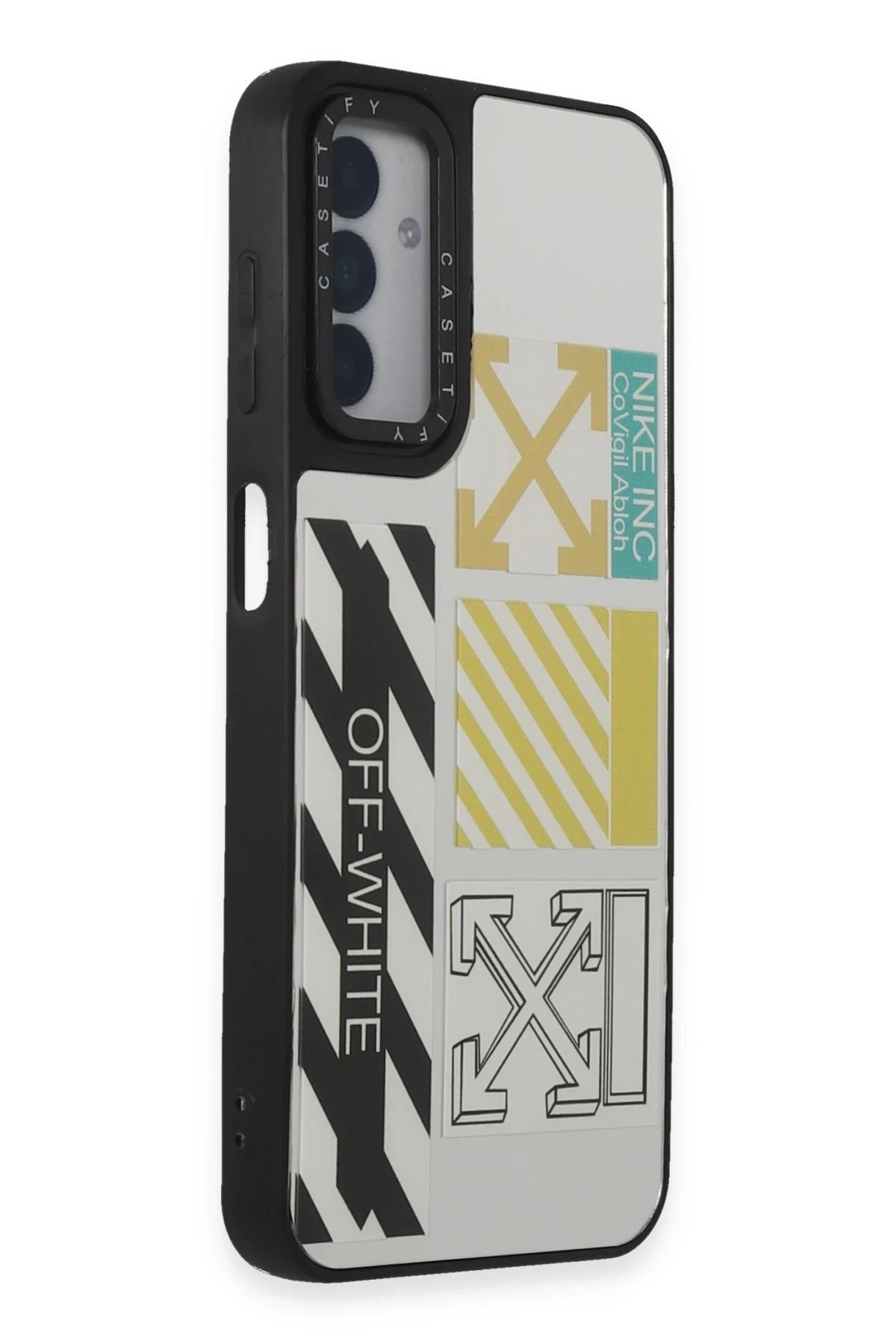 Newface Samsung Galaxy M14 5G Kılıf Mirror Desenli Kapak - Mirror - 6