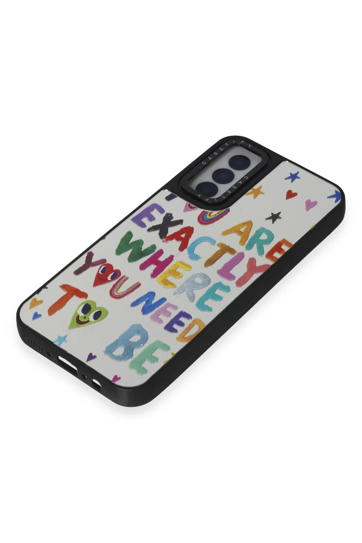 Newface Samsung Galaxy M14 5G Kılıf Mirror Desenli Kapak - Mirror - 10