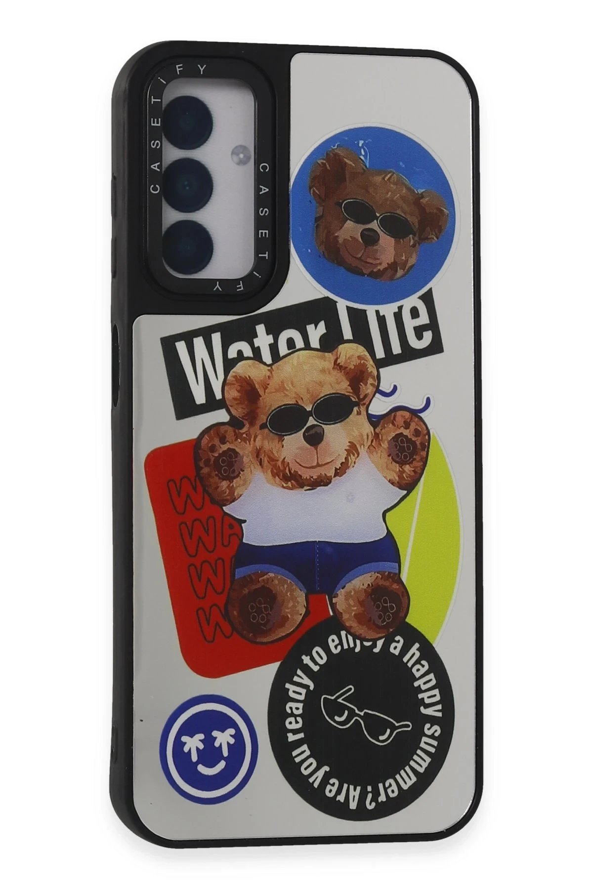 Newface Samsung Galaxy M14 5G Kılıf Mirror Desenli Kapak - Mirror - 14