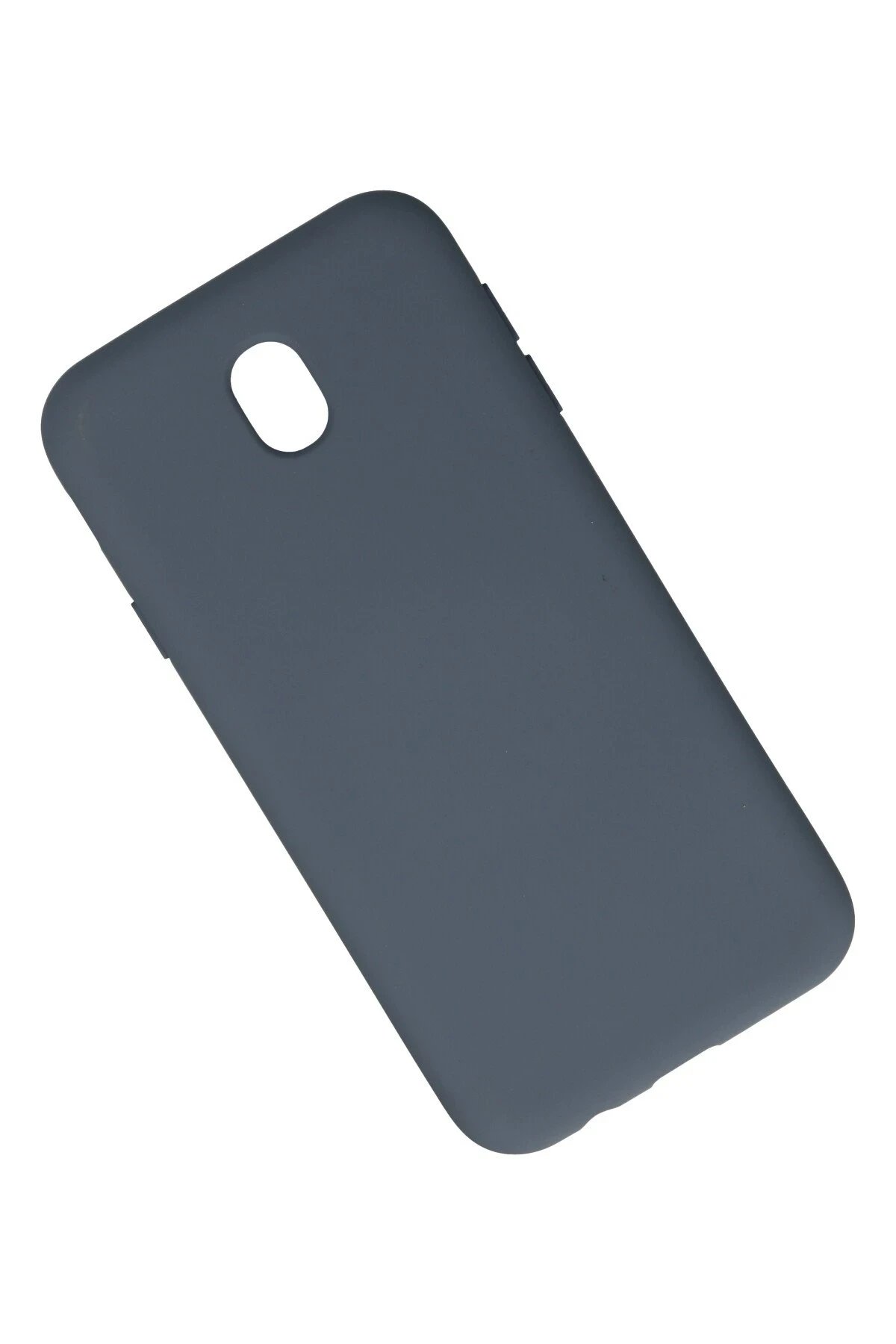 Newface Samsung Galaxy J7 Pro / J730 Kılıf Nano içi Kadife Silikon - Gri