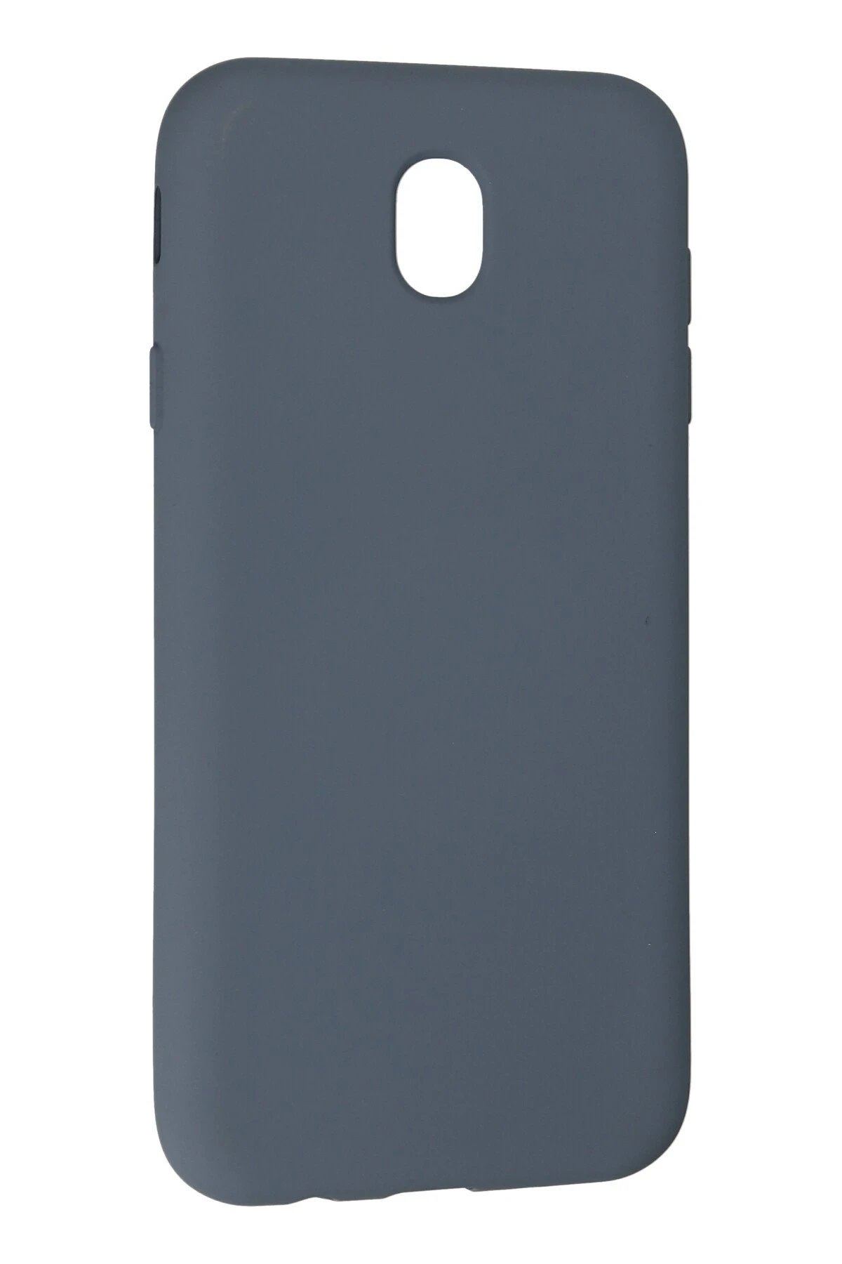 Newface Samsung Galaxy J7 Pro / J730 Kılıf Nano içi Kadife Silikon - Gri