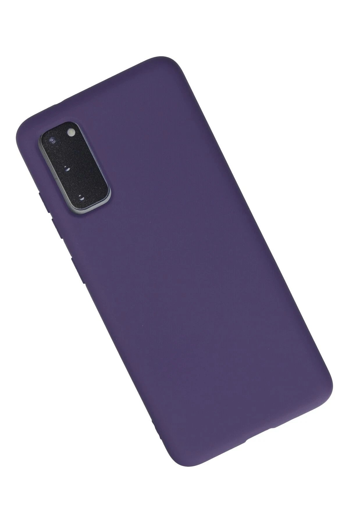 Newface Samsung Galaxy S20 Kılıf Nano içi Kadife Silikon - Mor