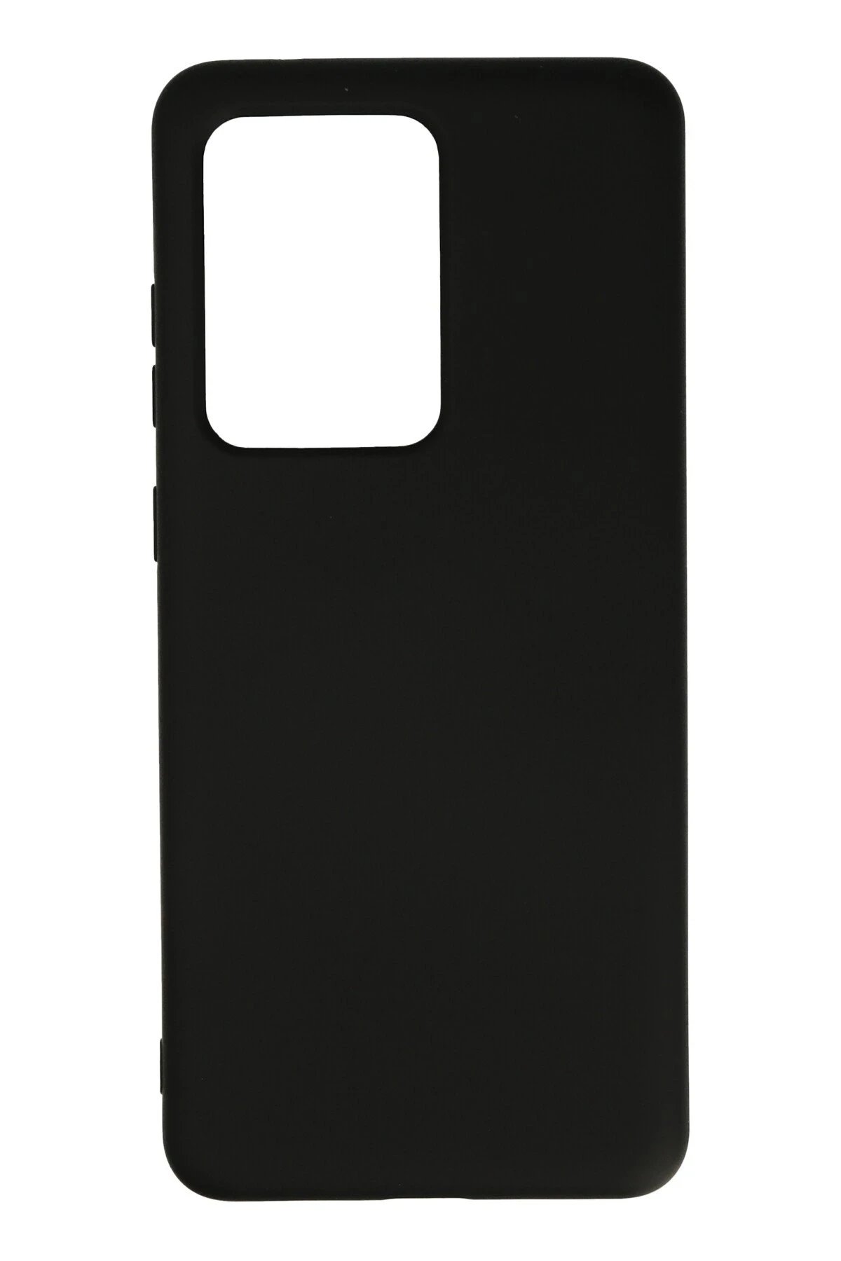 Newface Samsung Galaxy S20 Ultra Kılıf Nano içi Kadife Silikon - Siyah