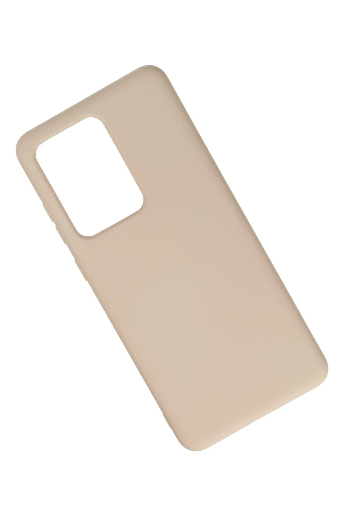 Newface Samsung Galaxy S20 Ultra Kılıf Nano içi Kadife Silikon - Pudra