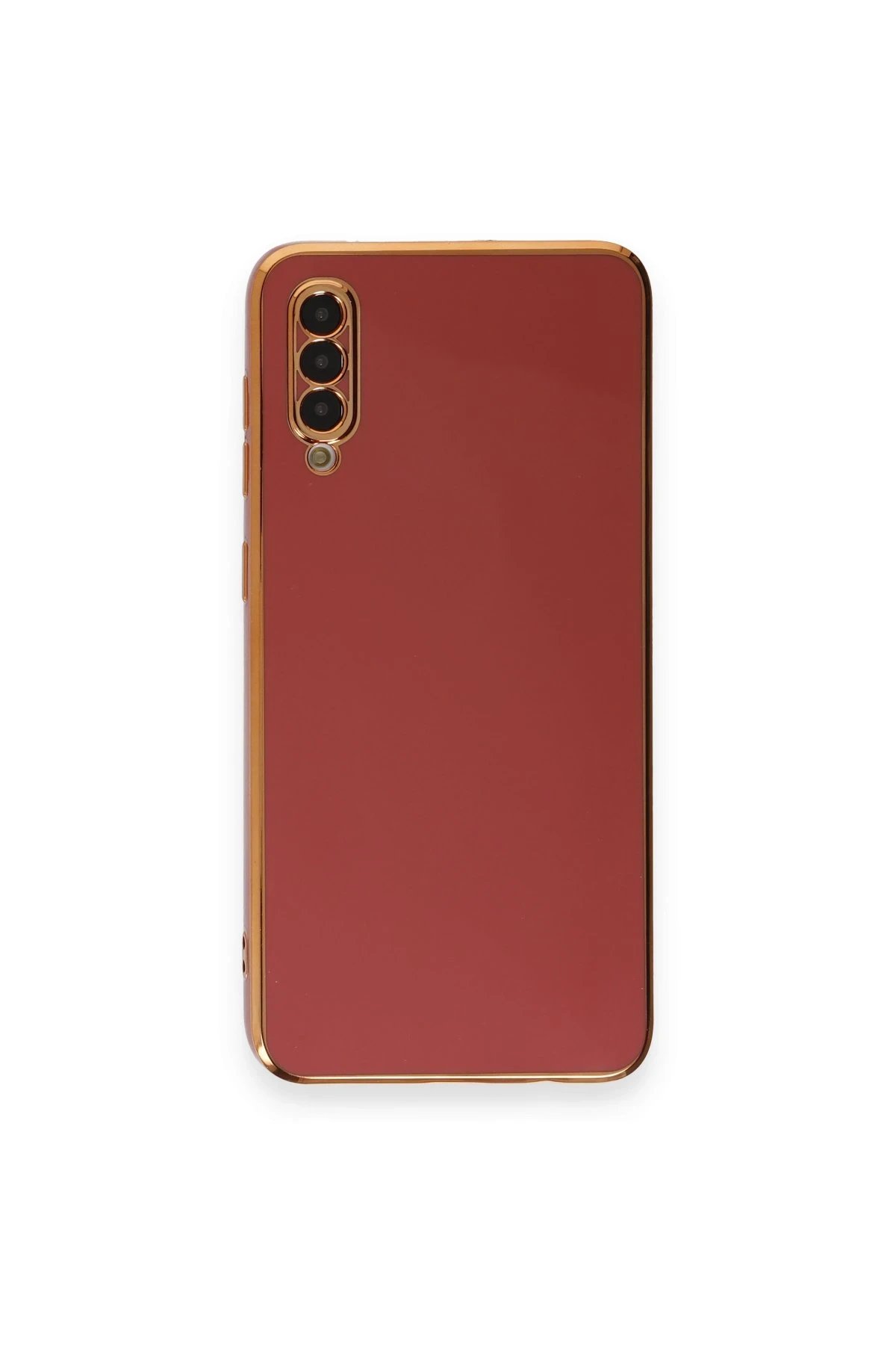 Newface Samsung Galaxy A70 Kılıf Volet Silikon - Kırmızı