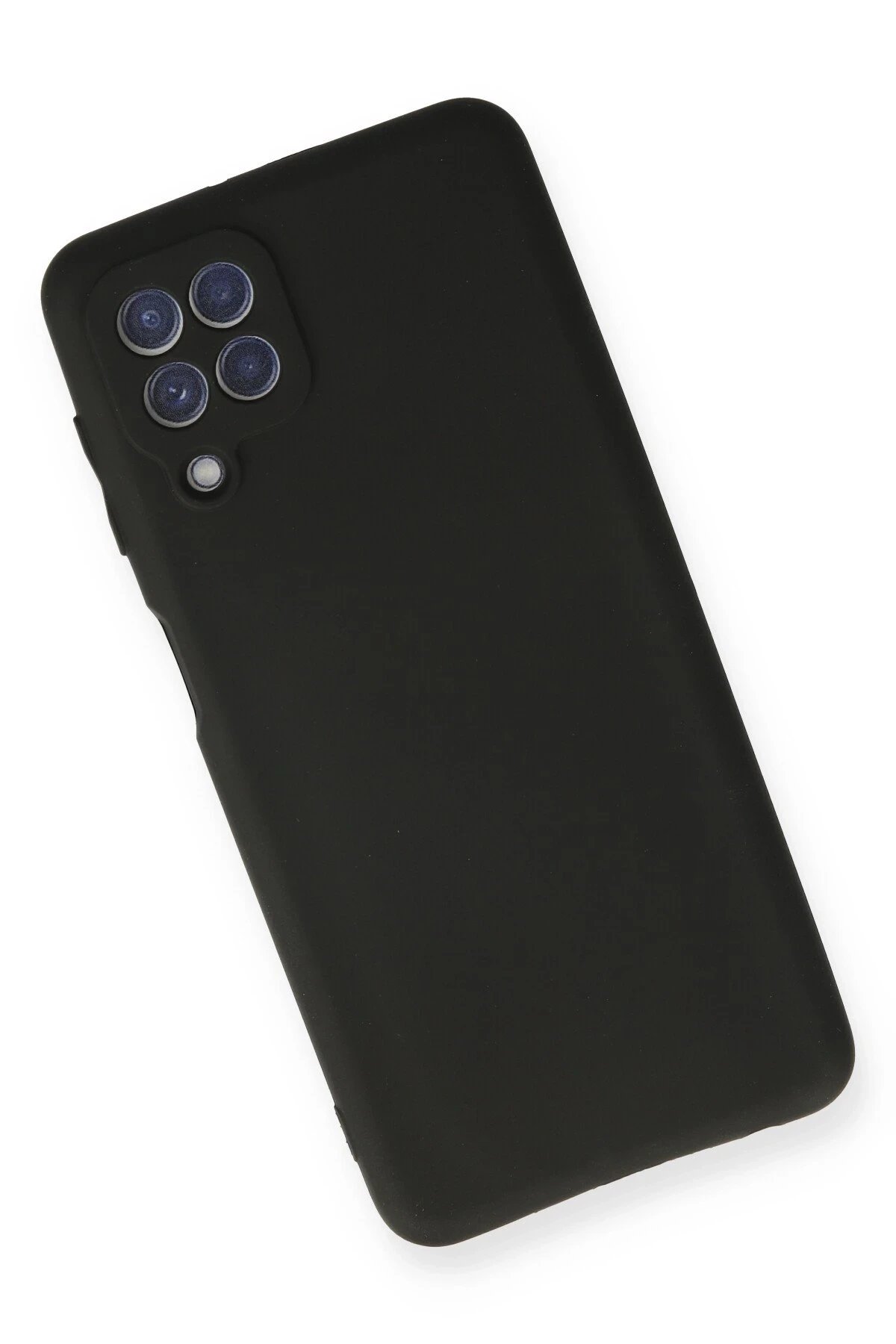 Newface Samsung Galaxy A22 Kılıf First Silikon - Siyah