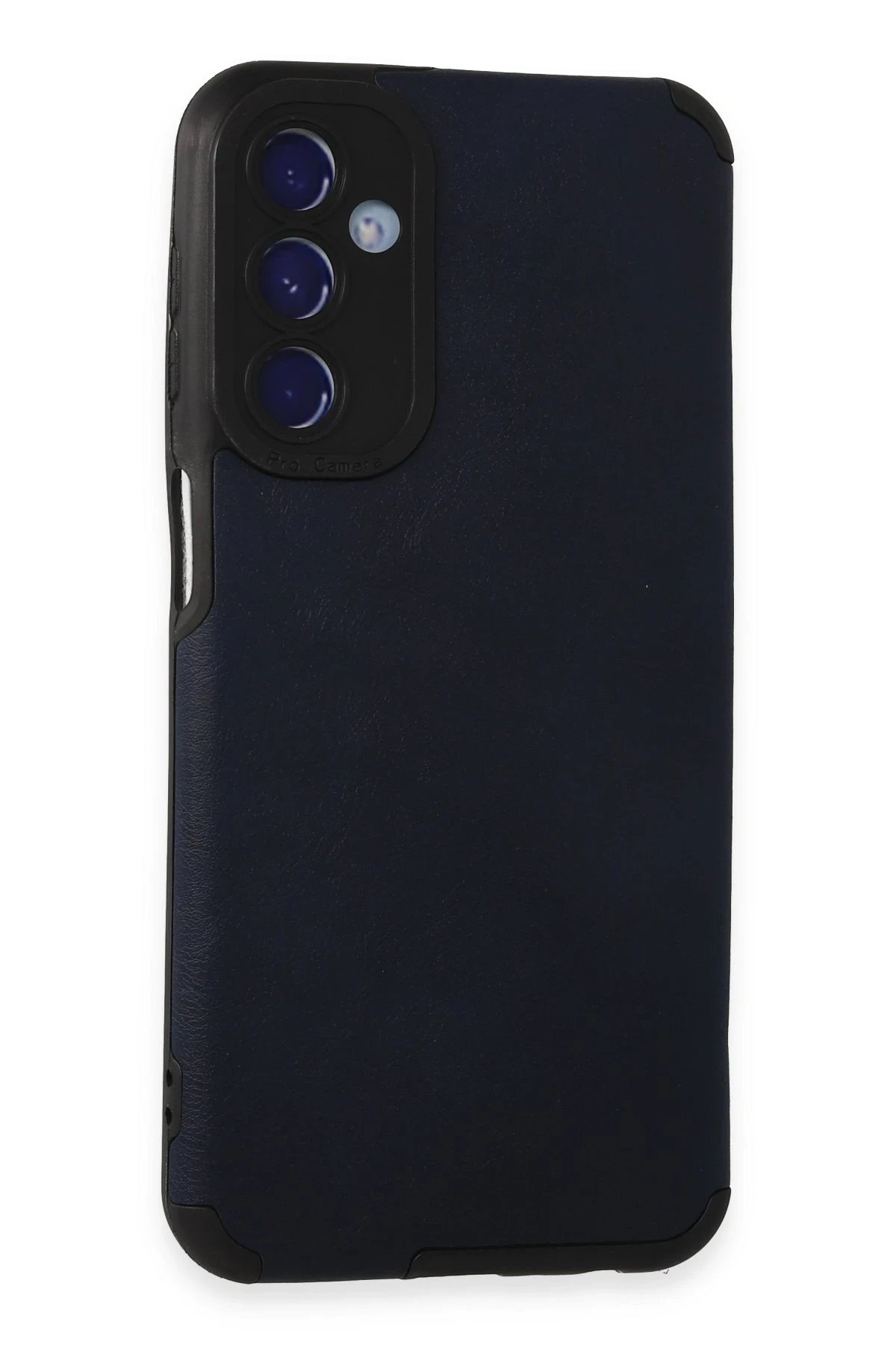 Newface Samsung Galaxy M34 5G Kılıf Loop Deri Silikon - Lacivert