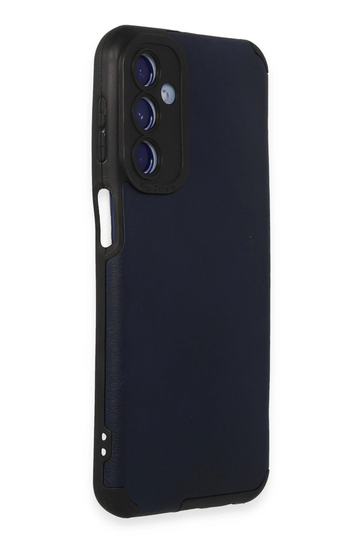 Newface Samsung Galaxy M34 5G Kılıf Loop Deri Silikon - Lacivert